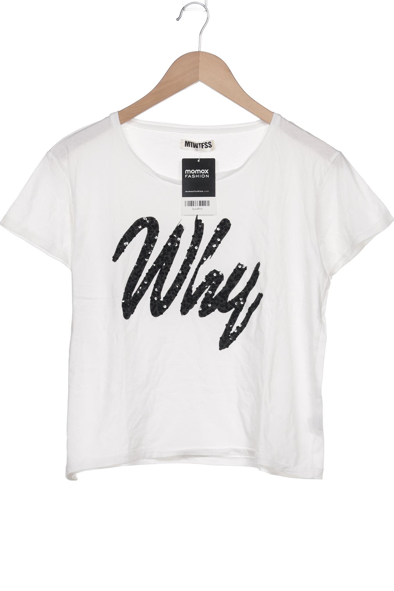 

Mtwtfss by Weekday Damen T-Shirt, weiß, Gr. 36