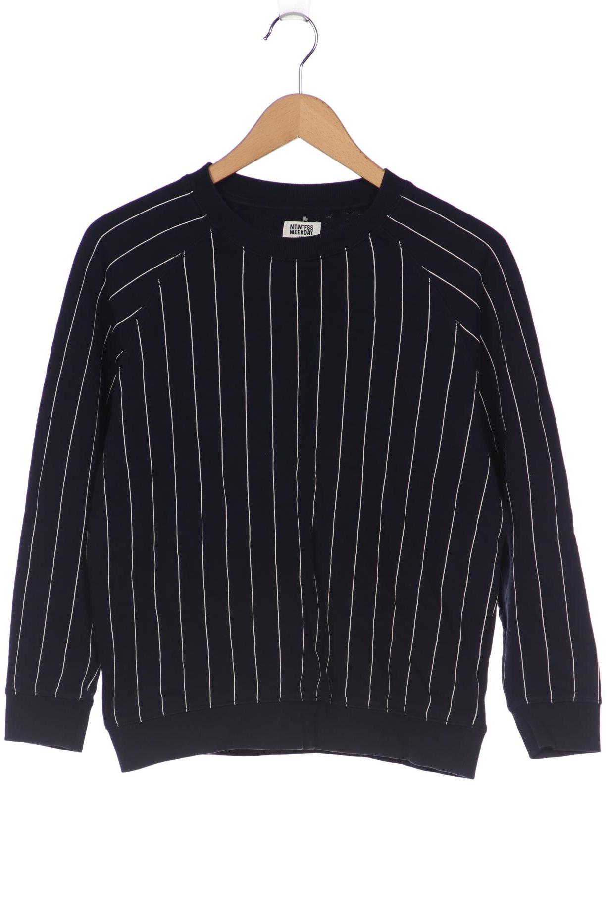 

MTWTFSS by Weekday Damen Sweatshirt, marineblau