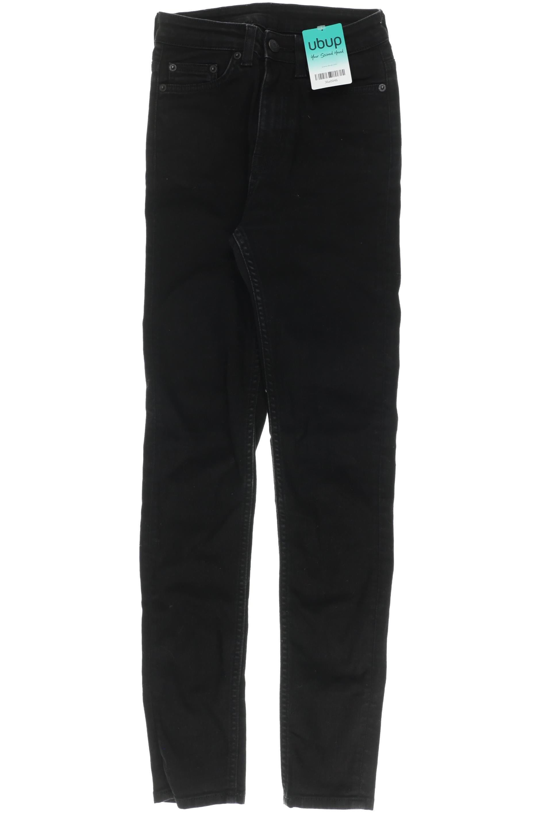 

Mtwtfss by Weekday Damen Jeans, schwarz, Gr. 25