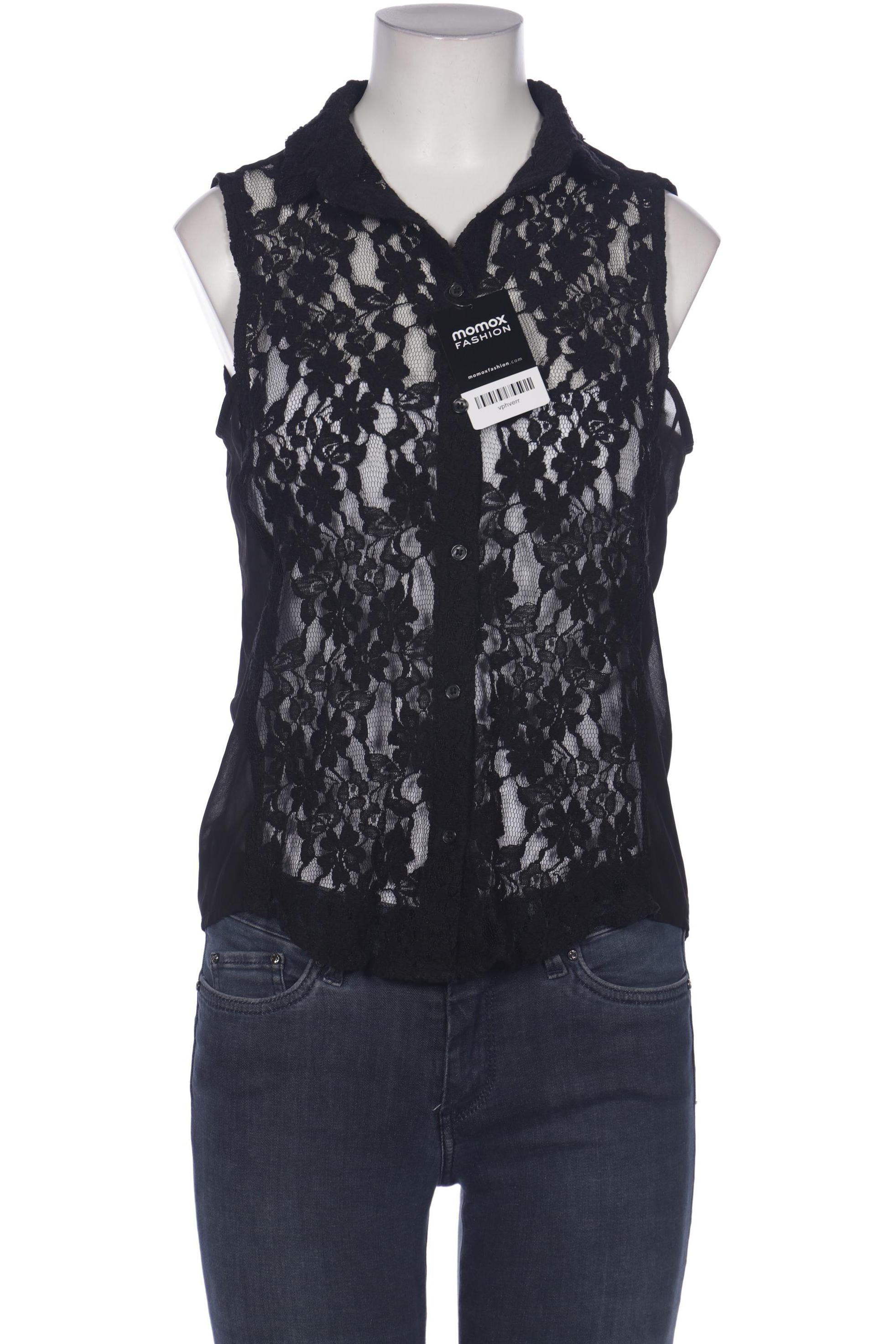 

Mtwtfss by Weekday Damen Bluse, schwarz, Gr. 36