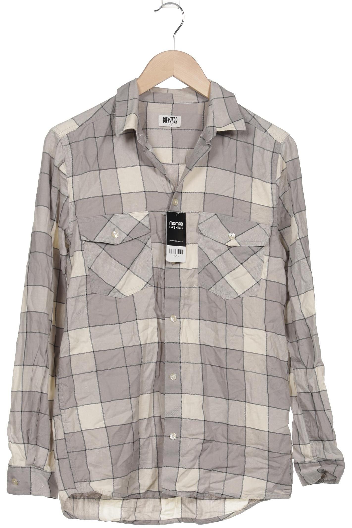 

Mtwtfss by Weekday Herren Hemd, grau, Gr. 46