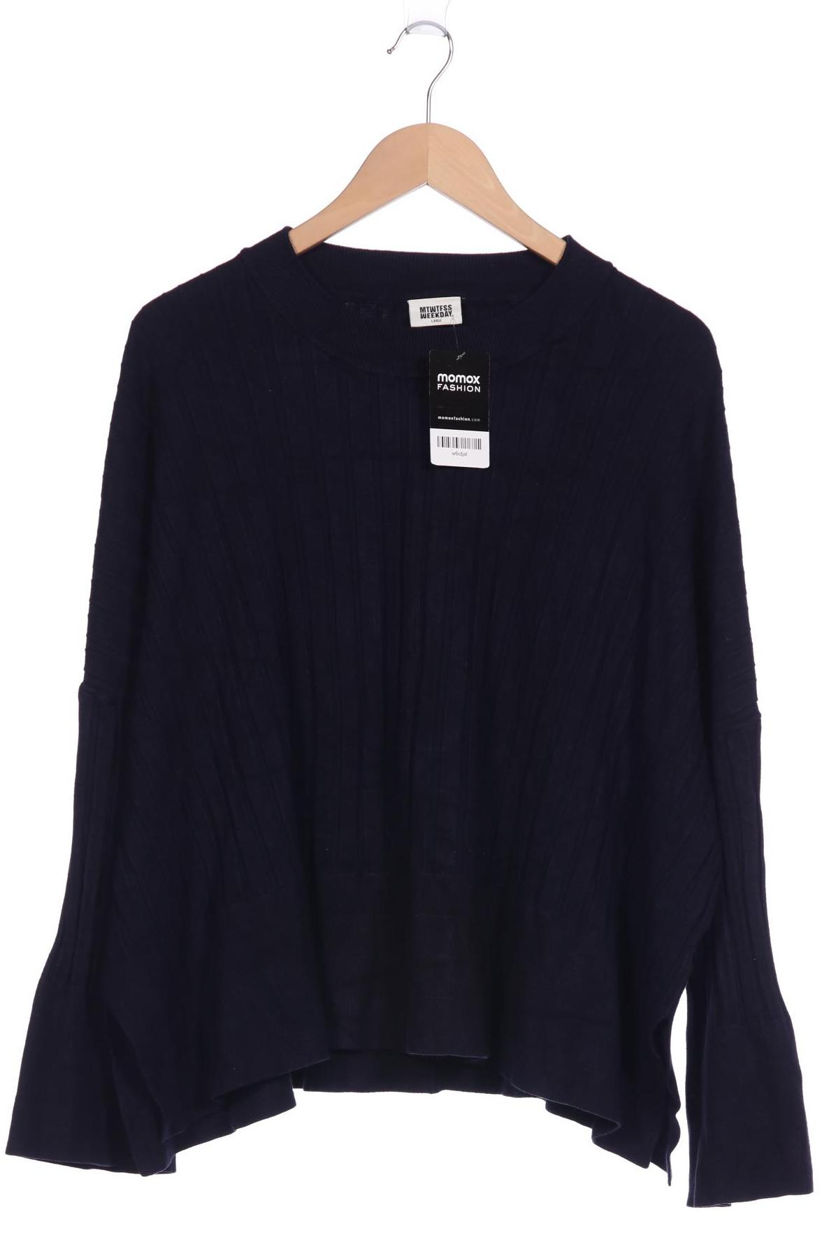 

MTWTFSS by Weekday Damen Pullover, marineblau