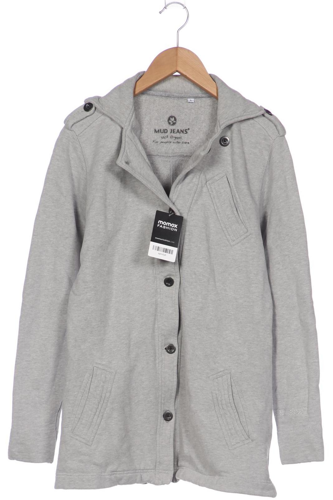 

Mud Jeans Damen Sweatshirt, grau
