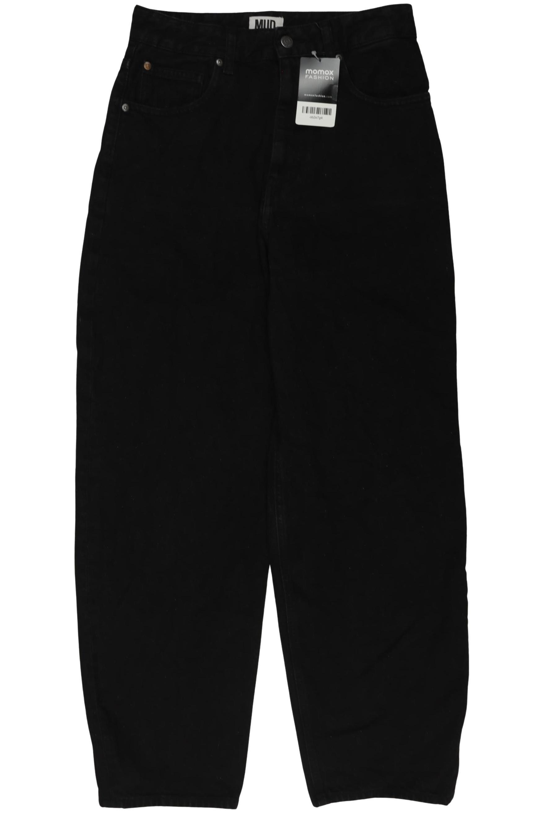 

Mud Jeans Damen Jeans, schwarz, Gr. 26