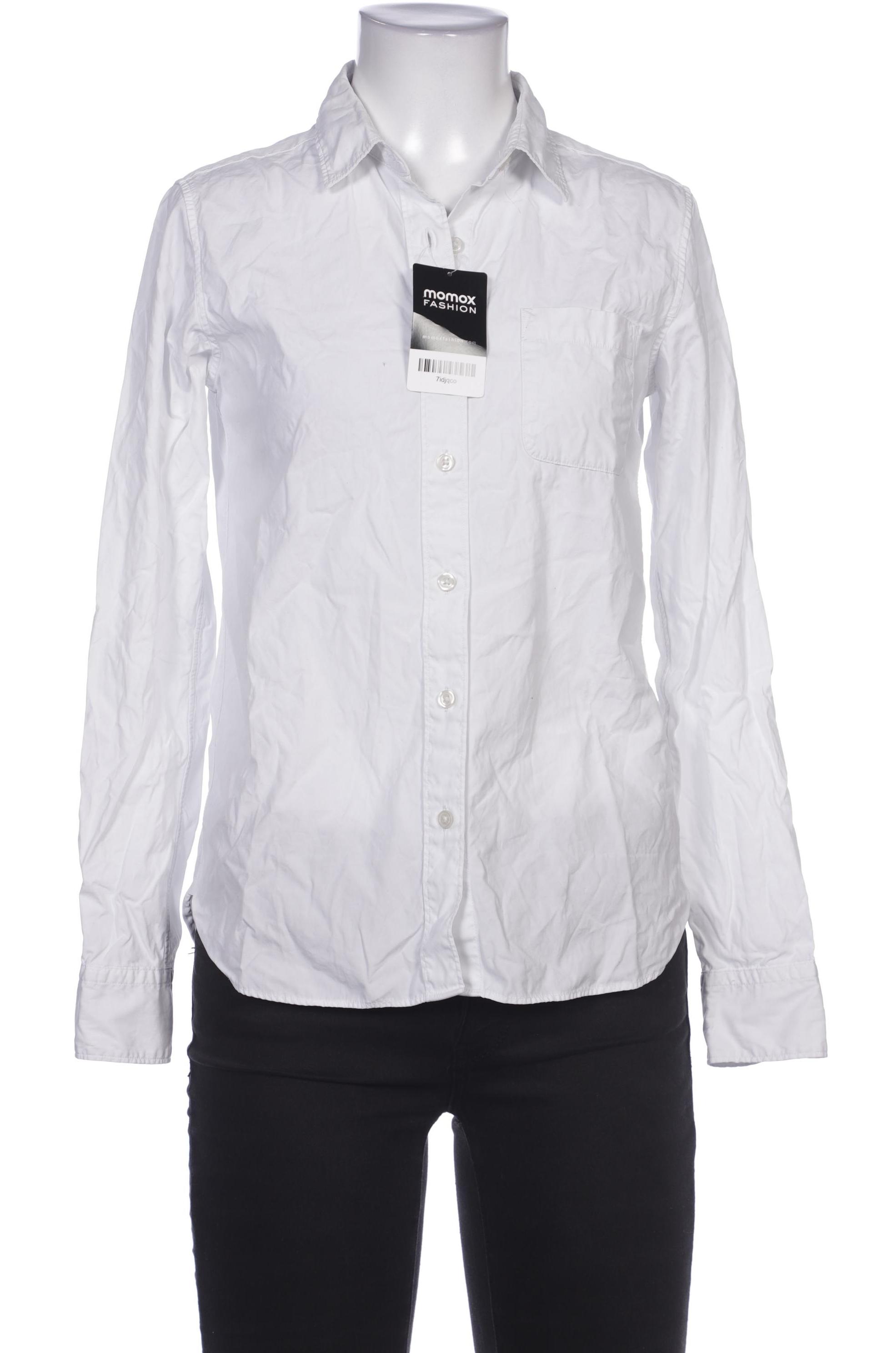 

Muji Damen Bluse, weiß, Gr. 34