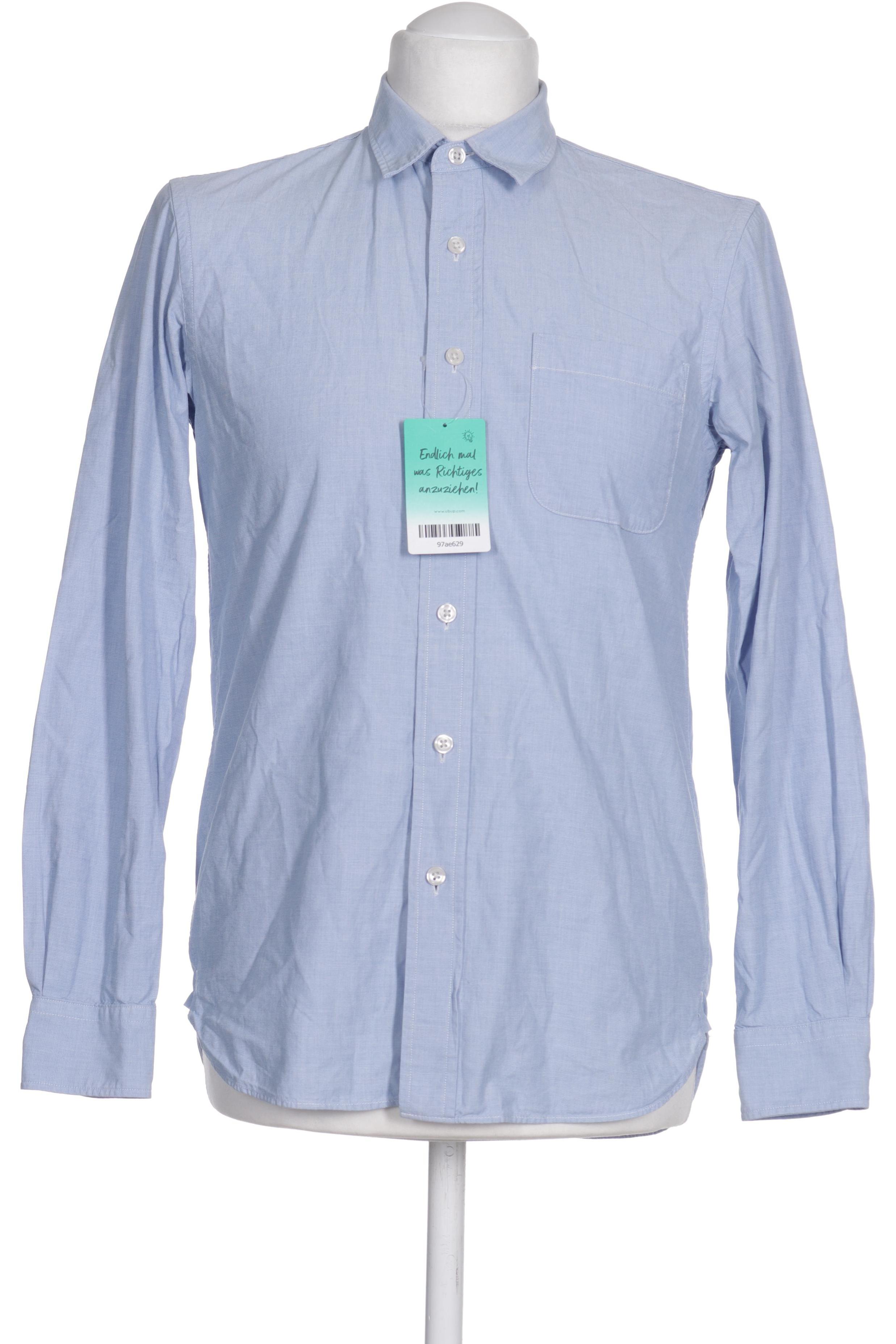 

Muji Damen Bluse, blau, Gr. 34