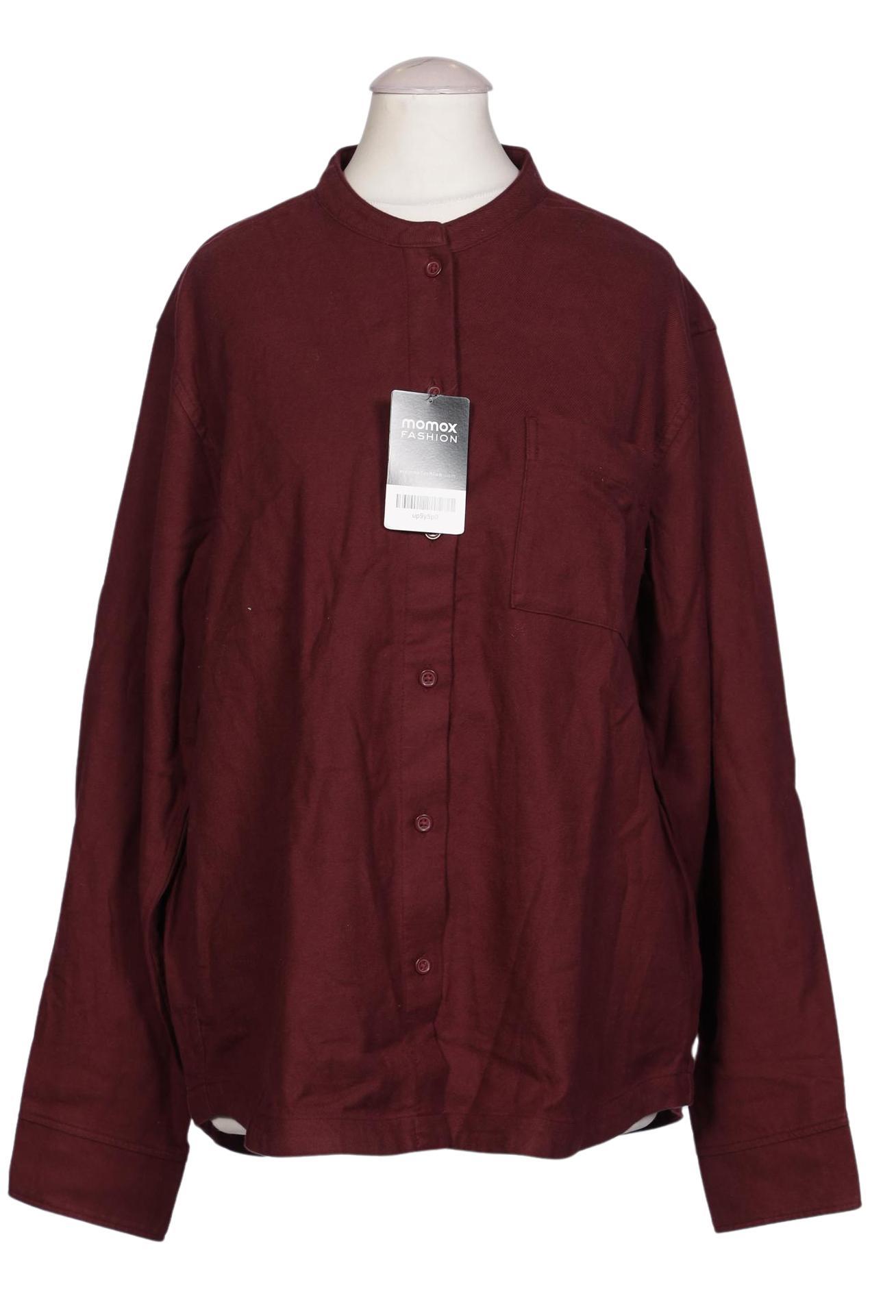 

Muji Damen Bluse, bordeaux, Gr. 36
