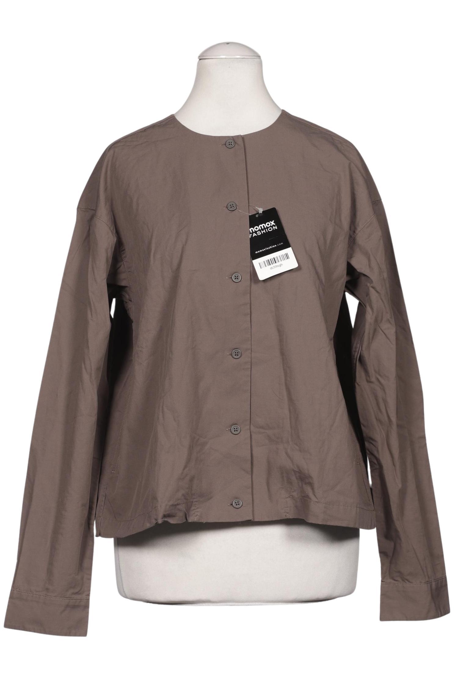 

Muji Damen Bluse, grau, Gr. 34