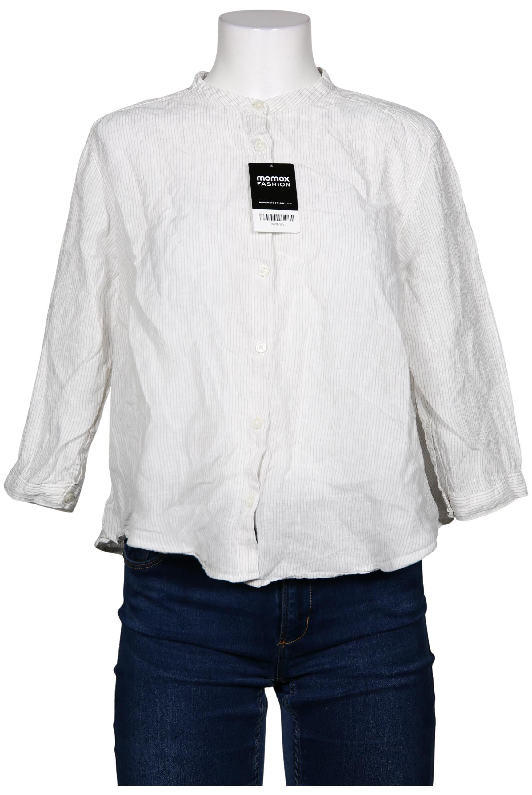 

Muji Damen Bluse, weiß, Gr. 38