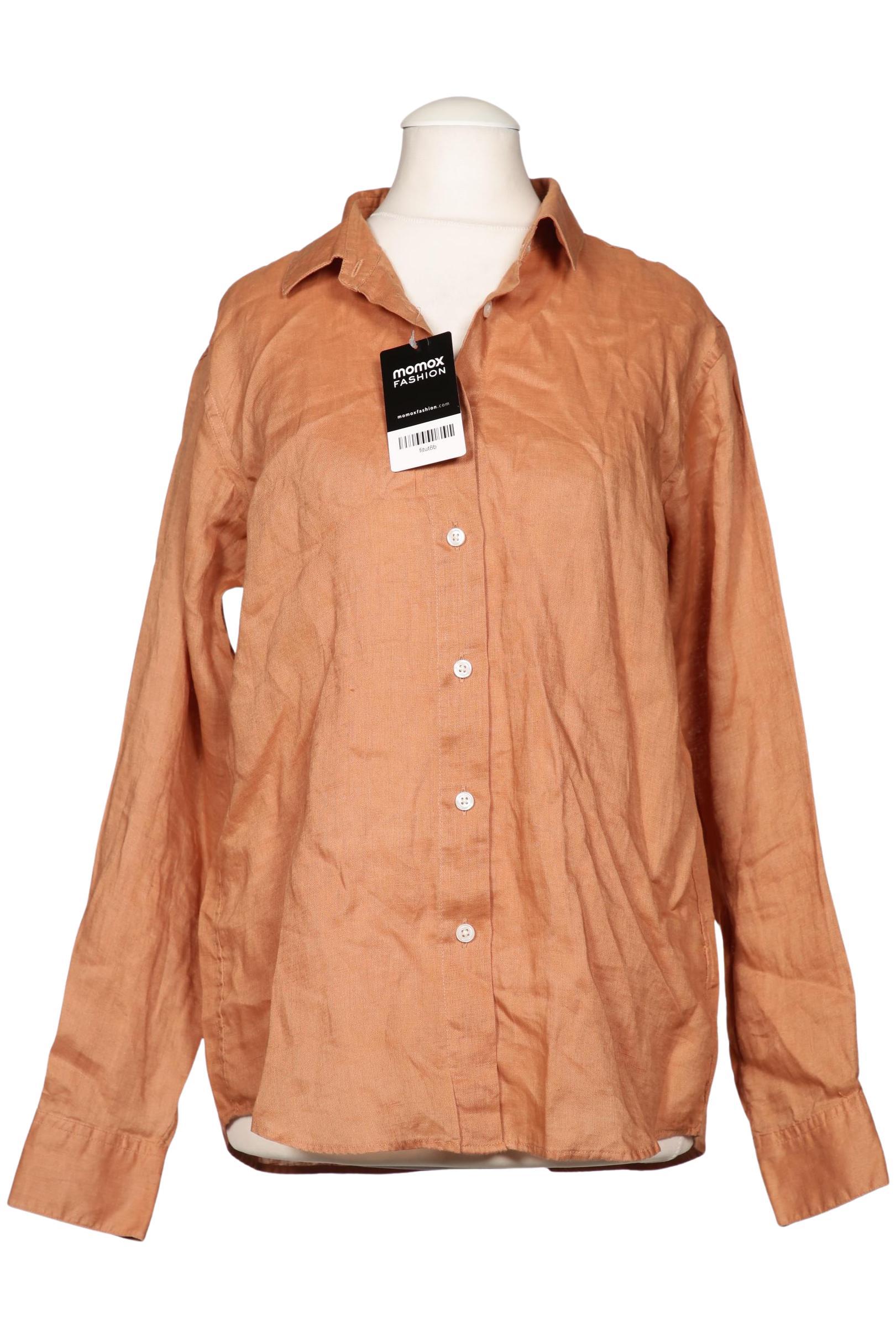 

Muji Damen Bluse, orange, Gr. 34