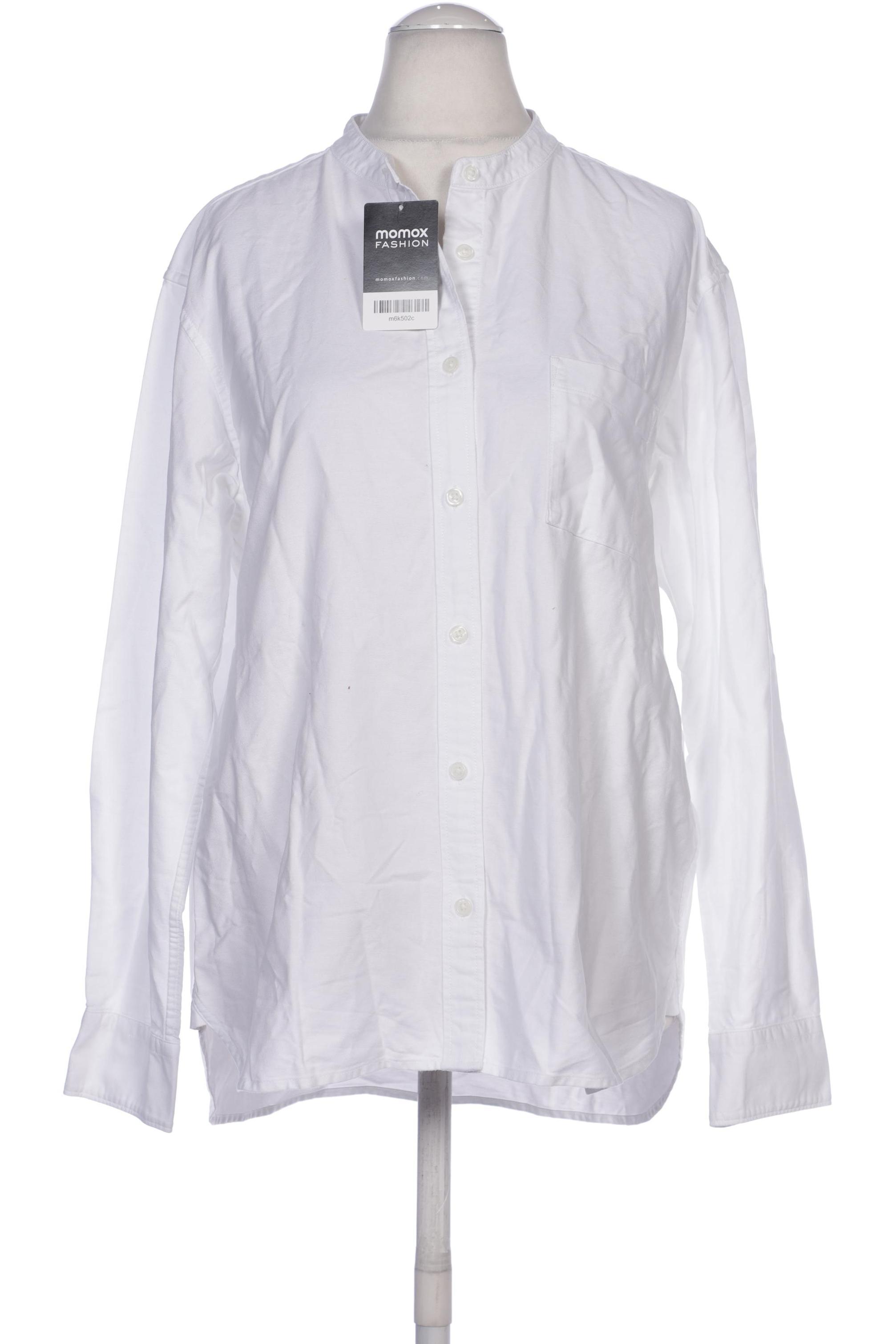 

Muji Damen Bluse, weiß, Gr. 38