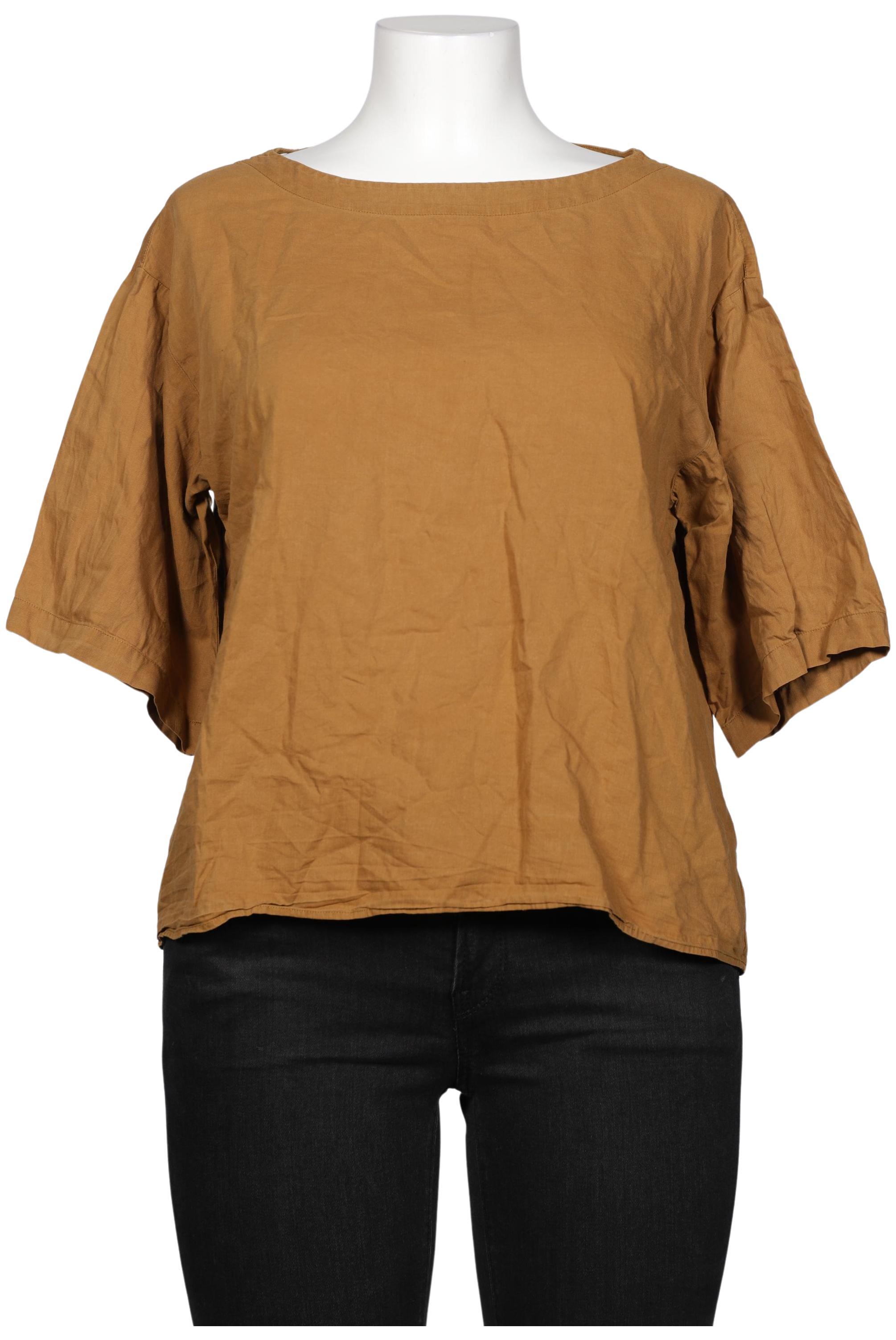 

Muji Damen Bluse, braun, Gr. 38