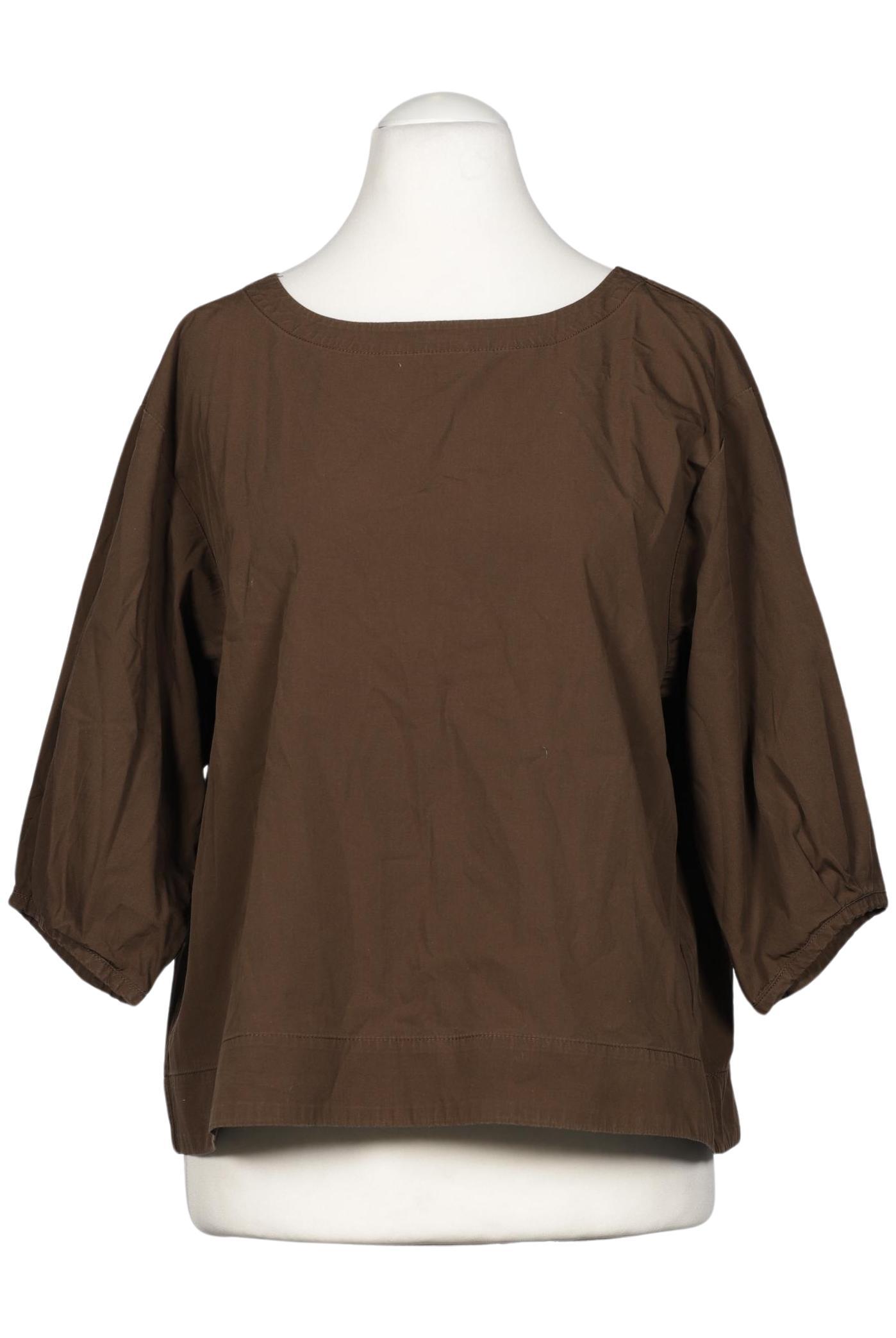 

Muji Damen Bluse, braun, Gr. 38