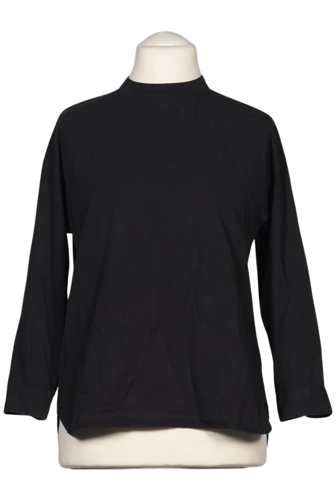 

Muji Damen Bluse, schwarz, Gr. 42