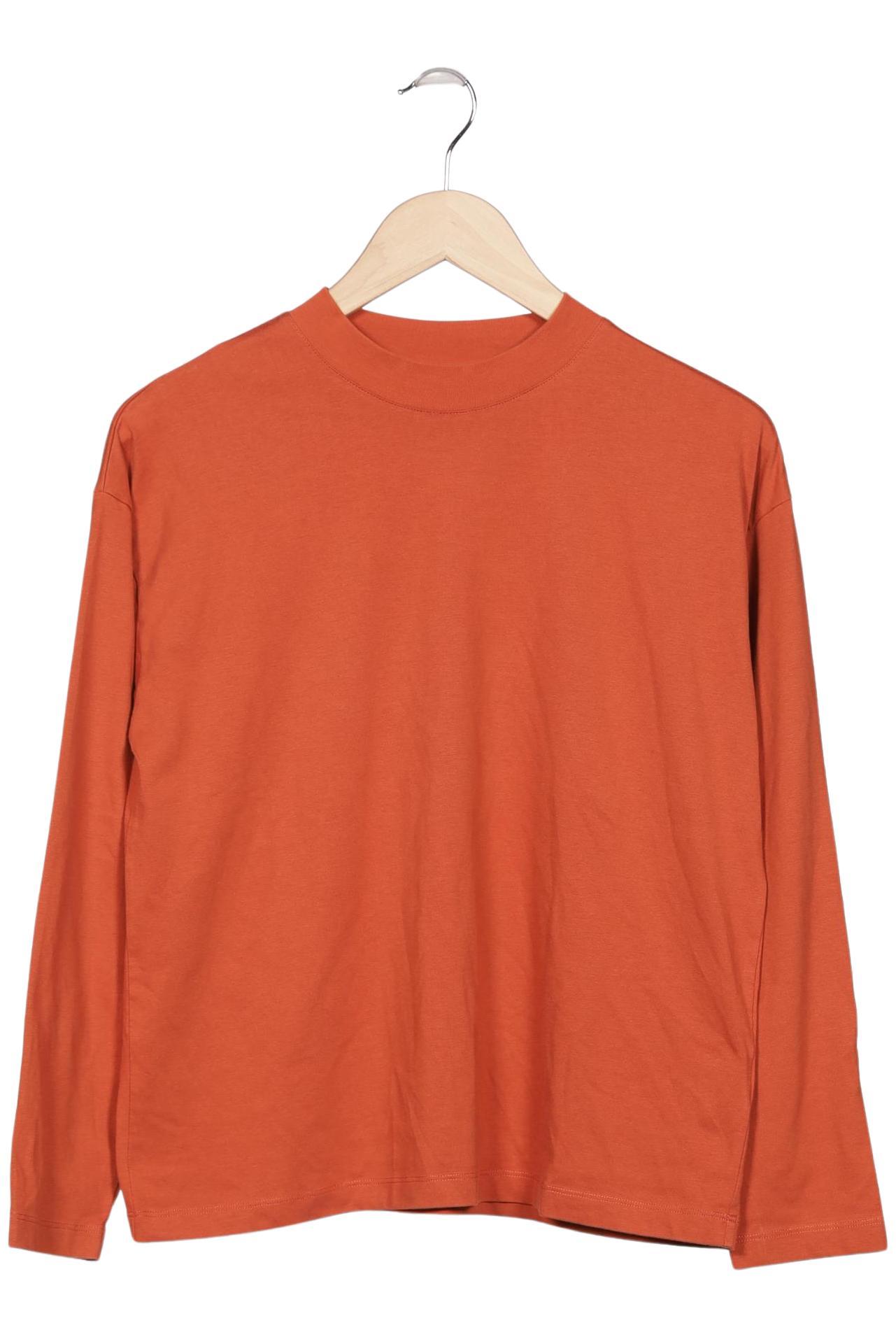 

Muji Damen Langarmshirt, orange, Gr. 38
