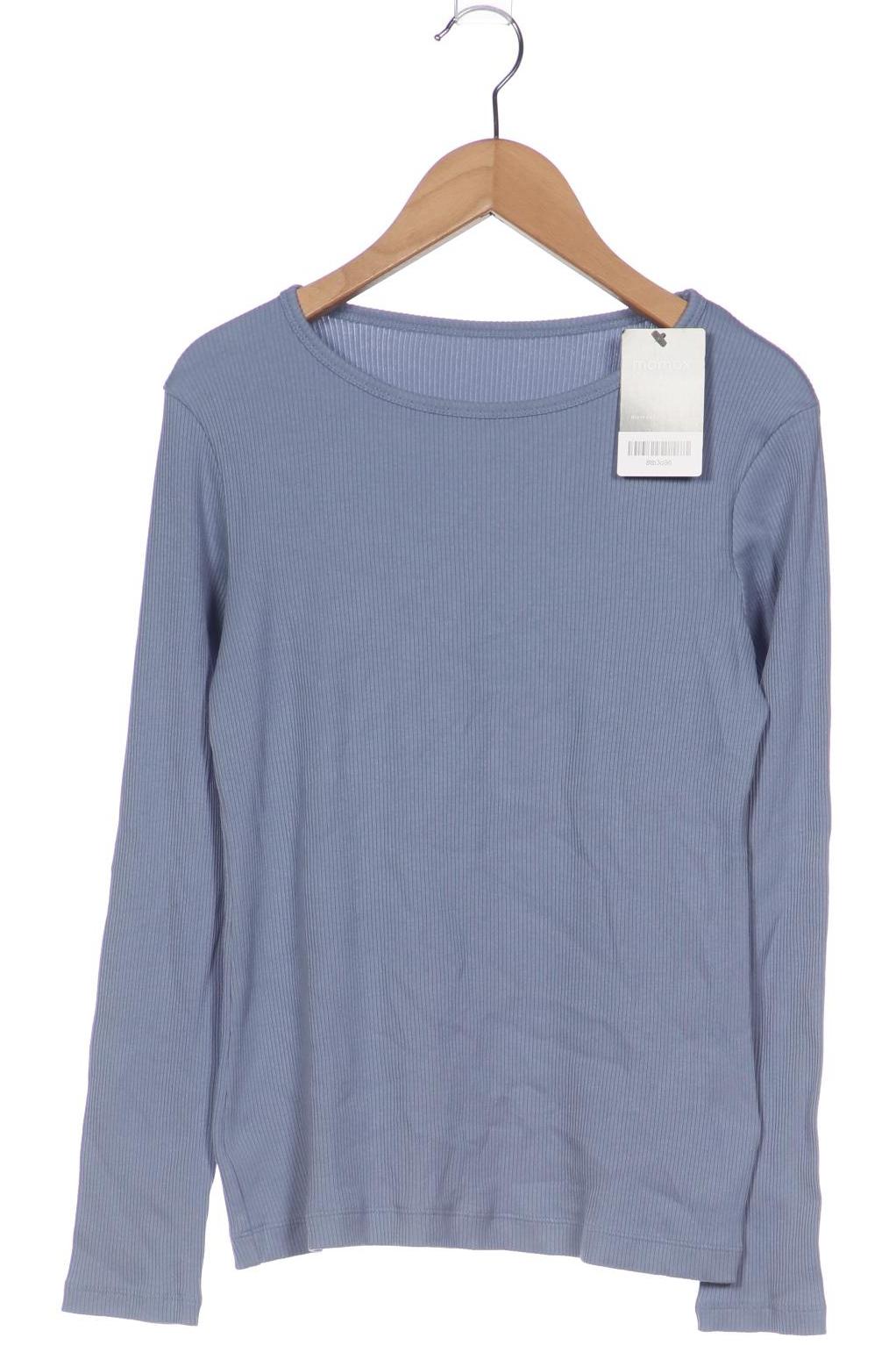 

Muji Damen Langarmshirt, hellblau, Gr. 34