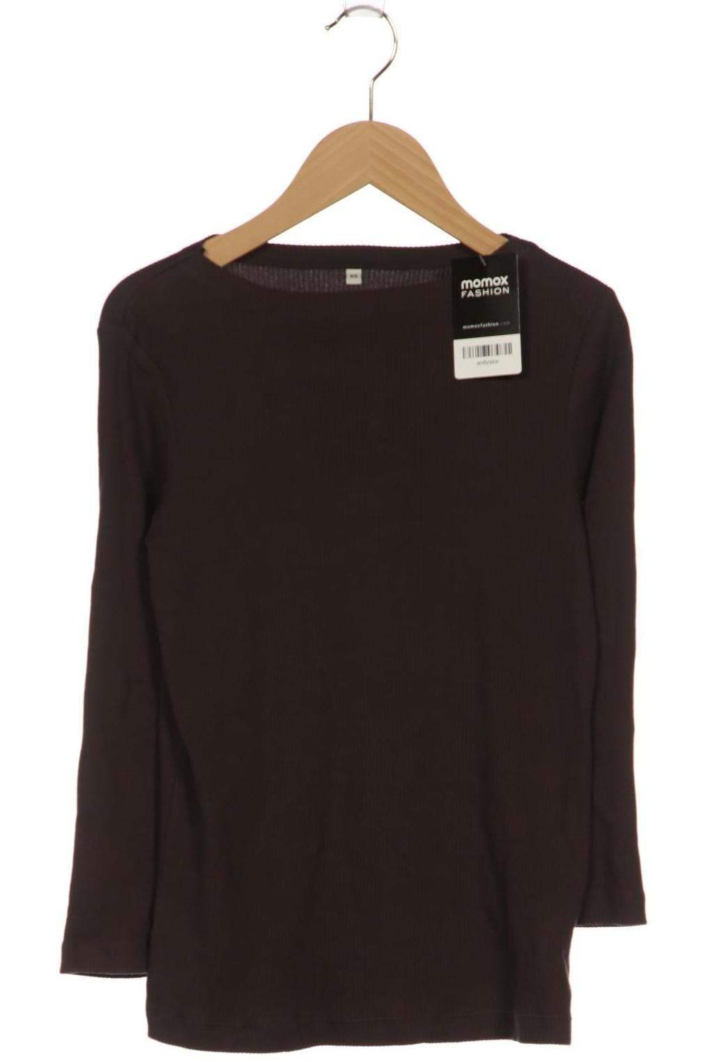 

Muji Damen Langarmshirt, grau, Gr. 34