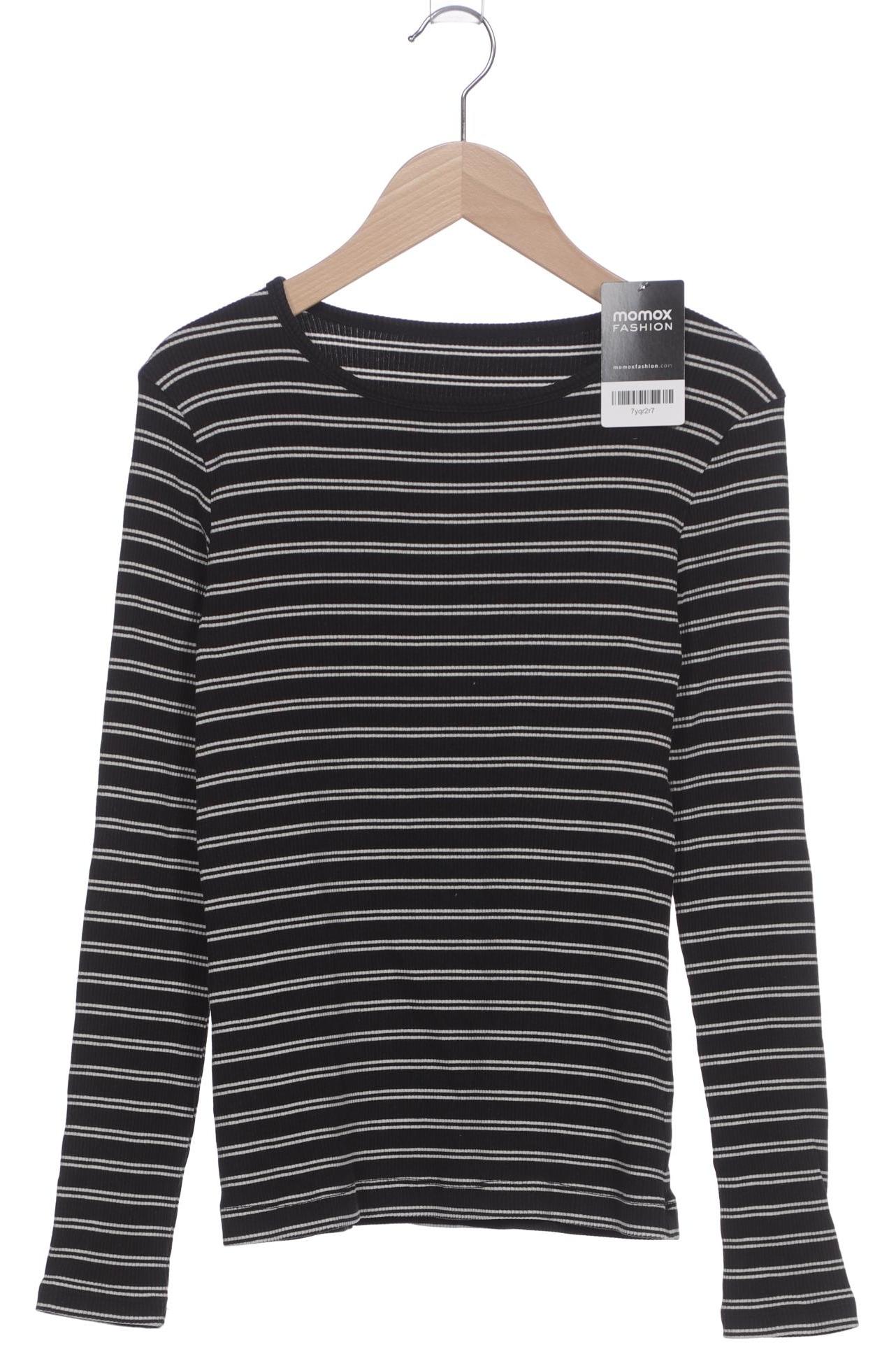 

Muji Damen Langarmshirt, schwarz, Gr. 34