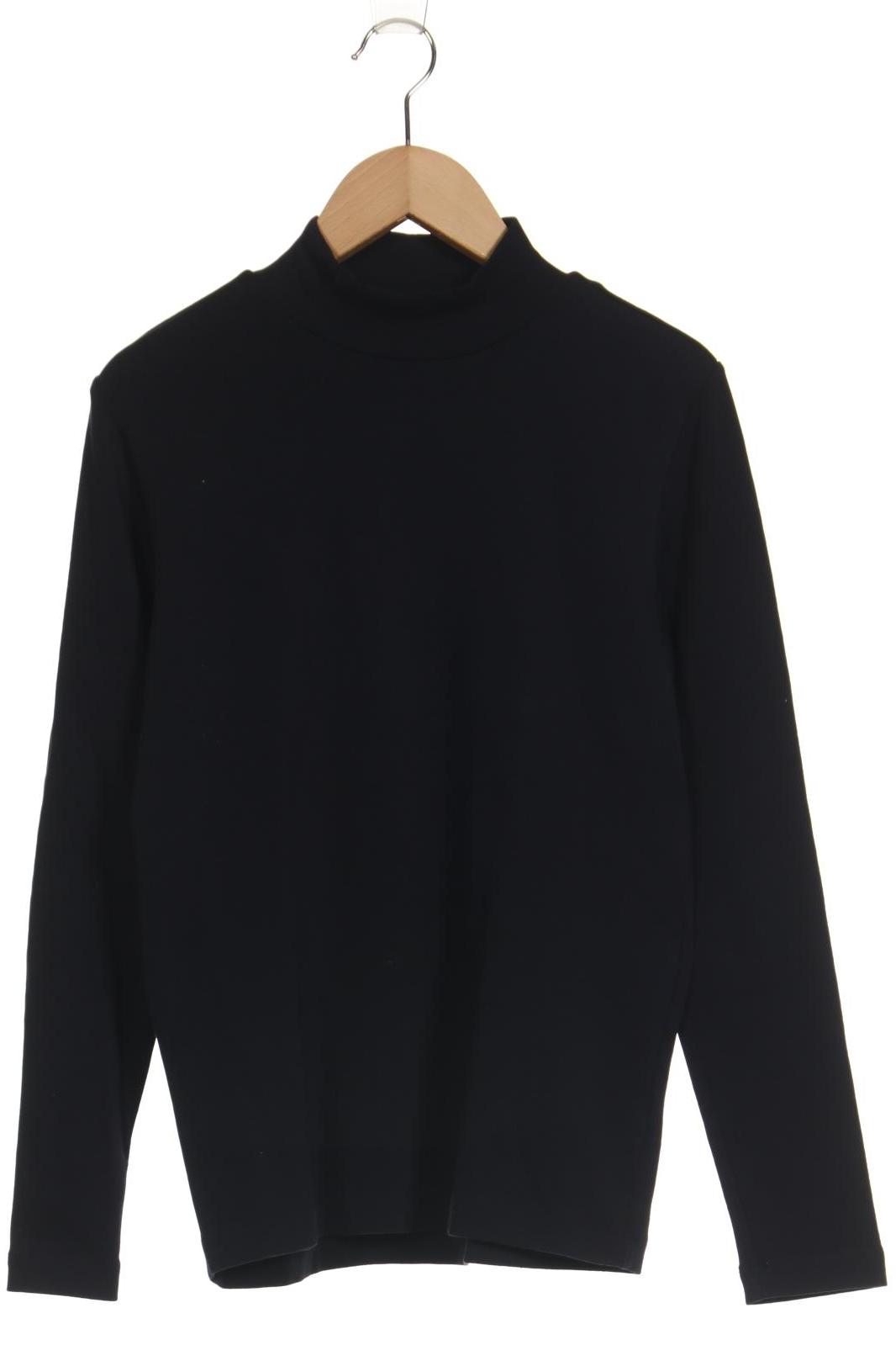 

Muji Damen Langarmshirt, schwarz, Gr. 38