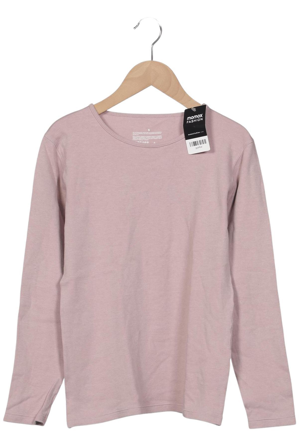 

Muji Damen Langarmshirt, pink, Gr. 36