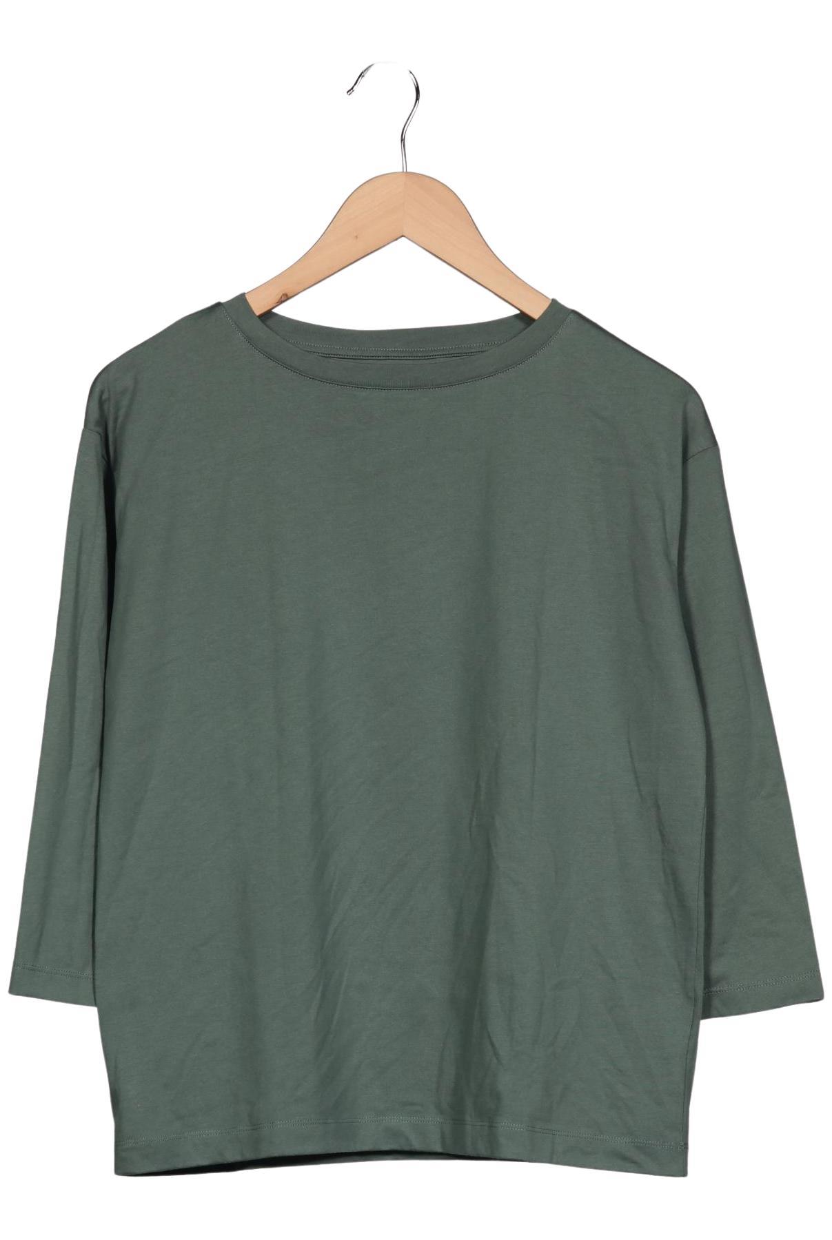 

Muji Damen Langarmshirt, grün, Gr. 36
