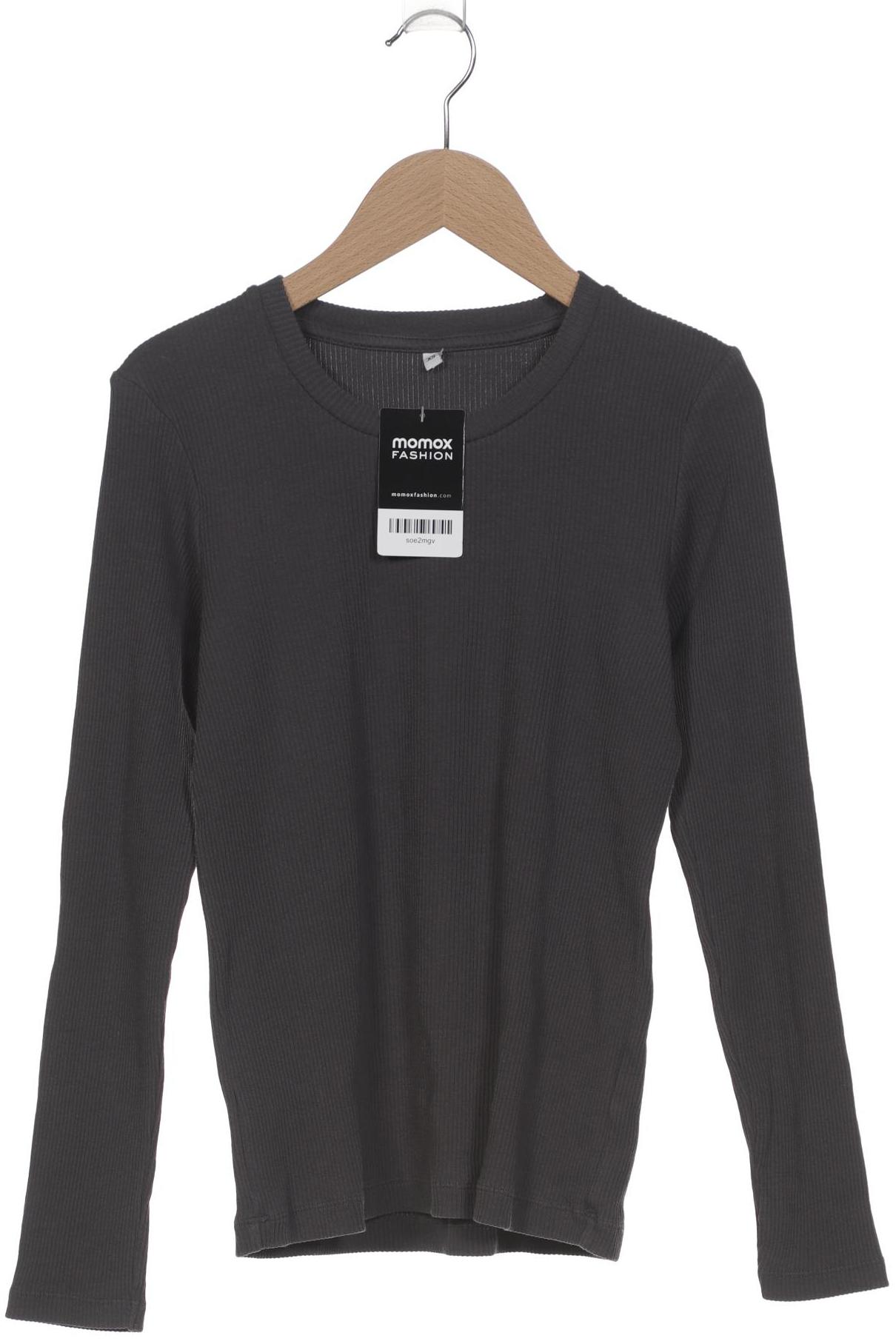 

Muji Damen Langarmshirt, grau, Gr. 34