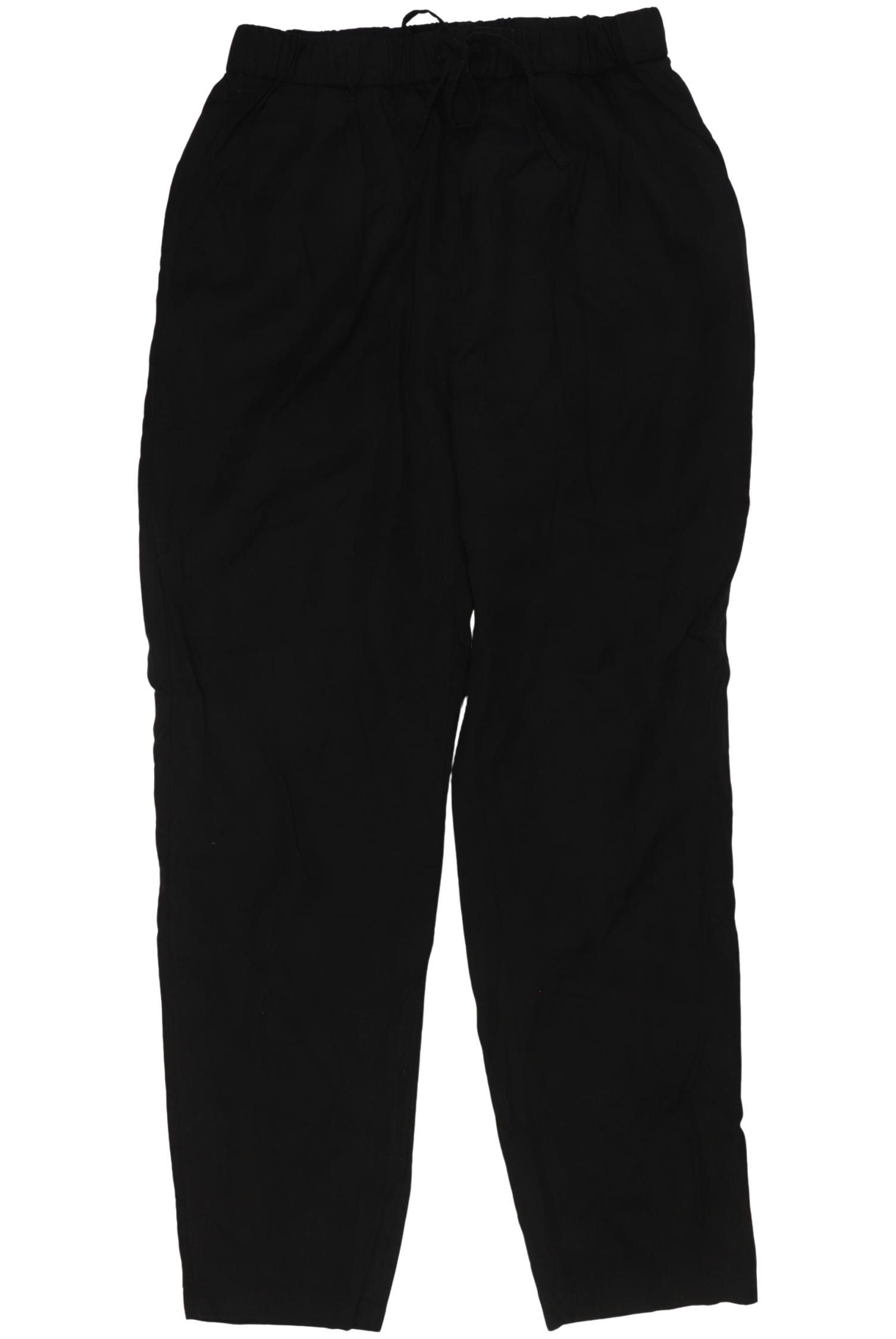 

Muji Damen Stoffhose, schwarz, Gr. 0