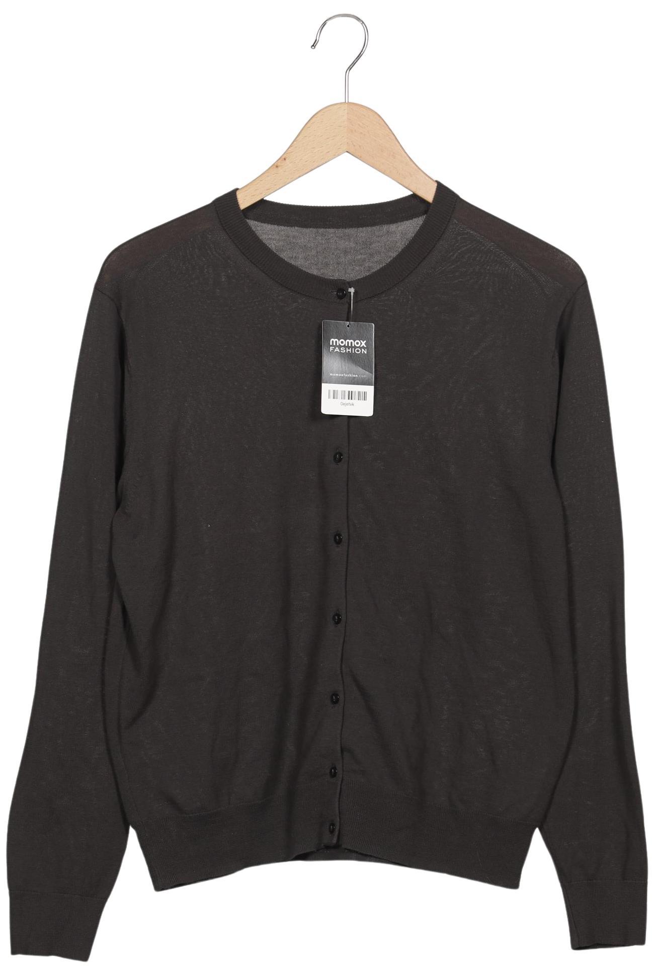 

Muji Damen Strickjacke, grau, Gr. 38