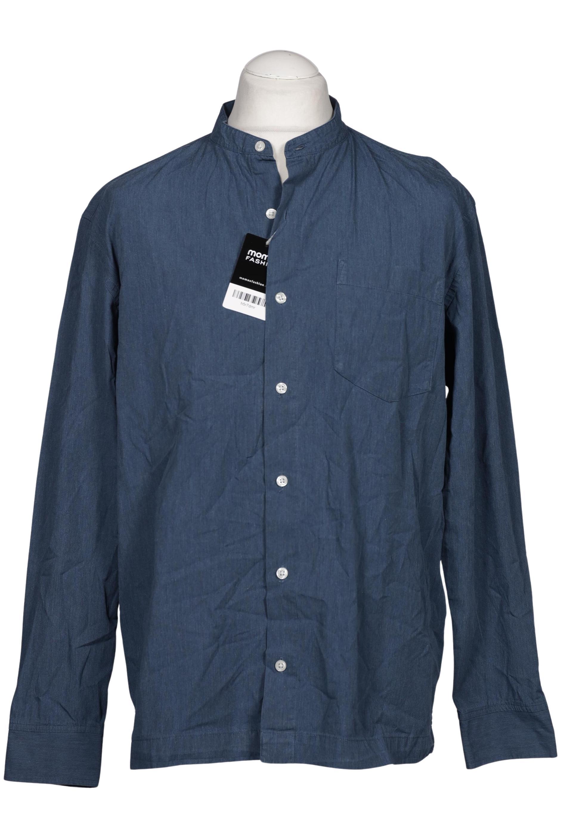 

Muji Herren Hemd, blau, Gr. 52