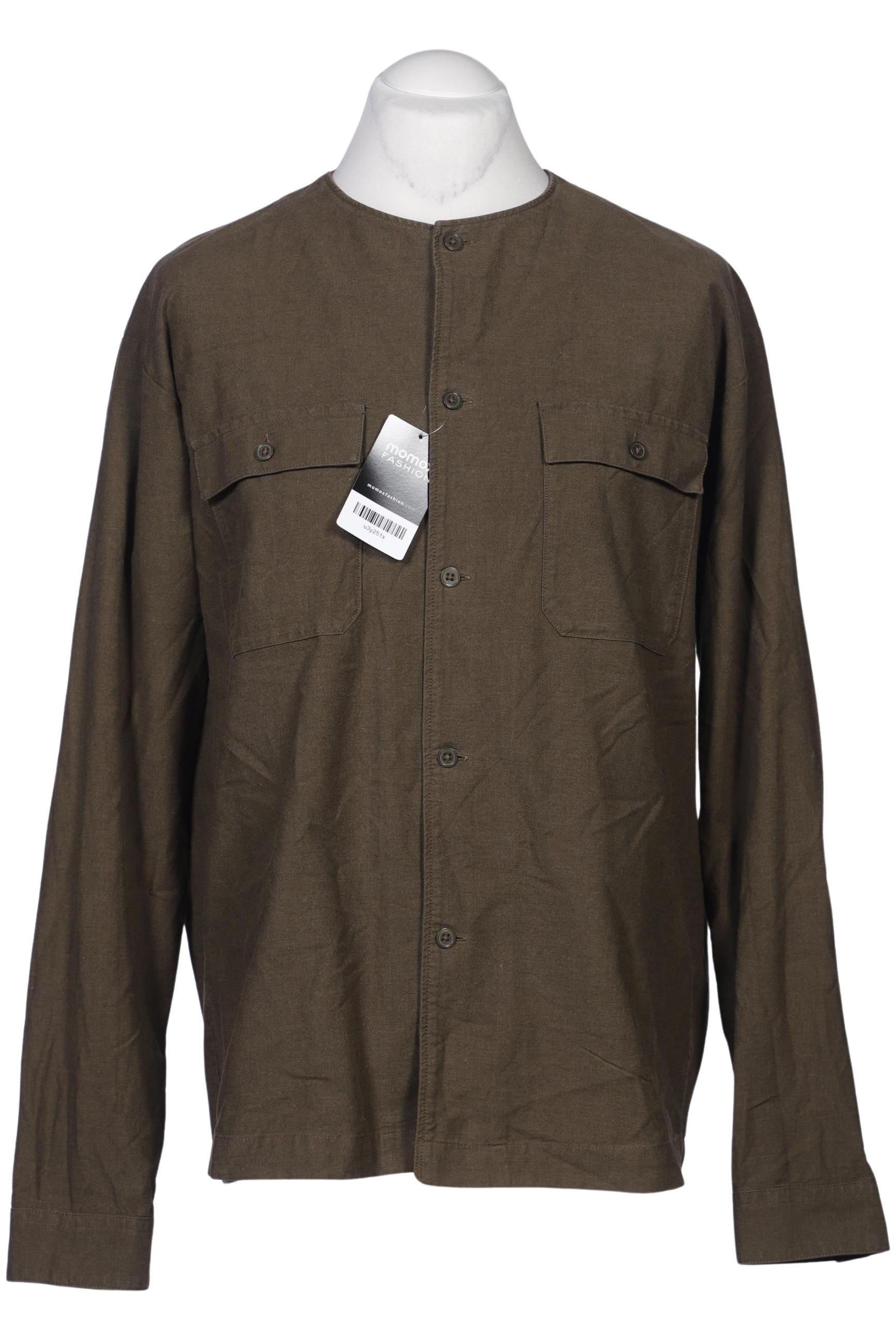 

Muji Herren Hemd, braun, Gr. 52
