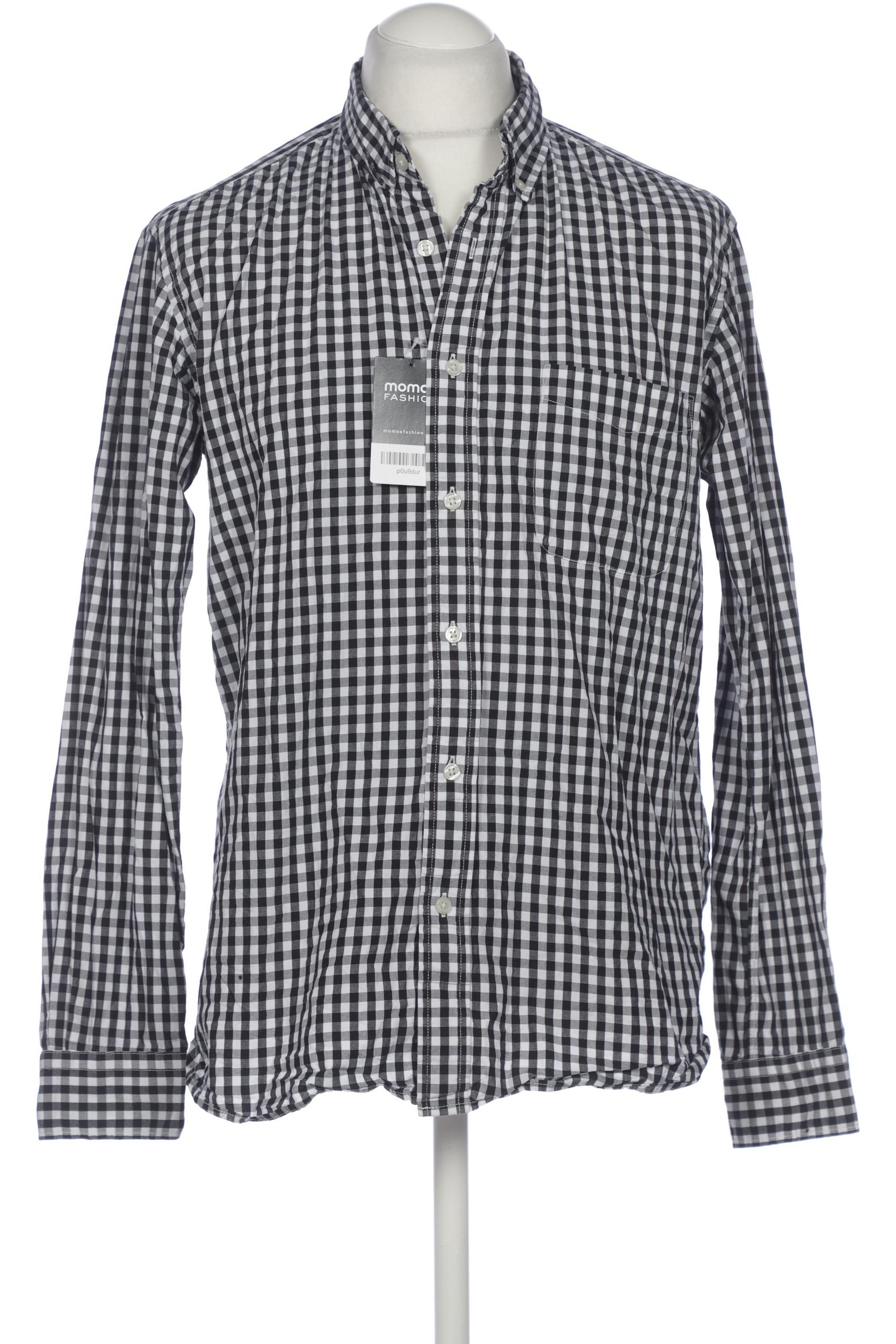 

Muji Herren Hemd, schwarz, Gr. 52