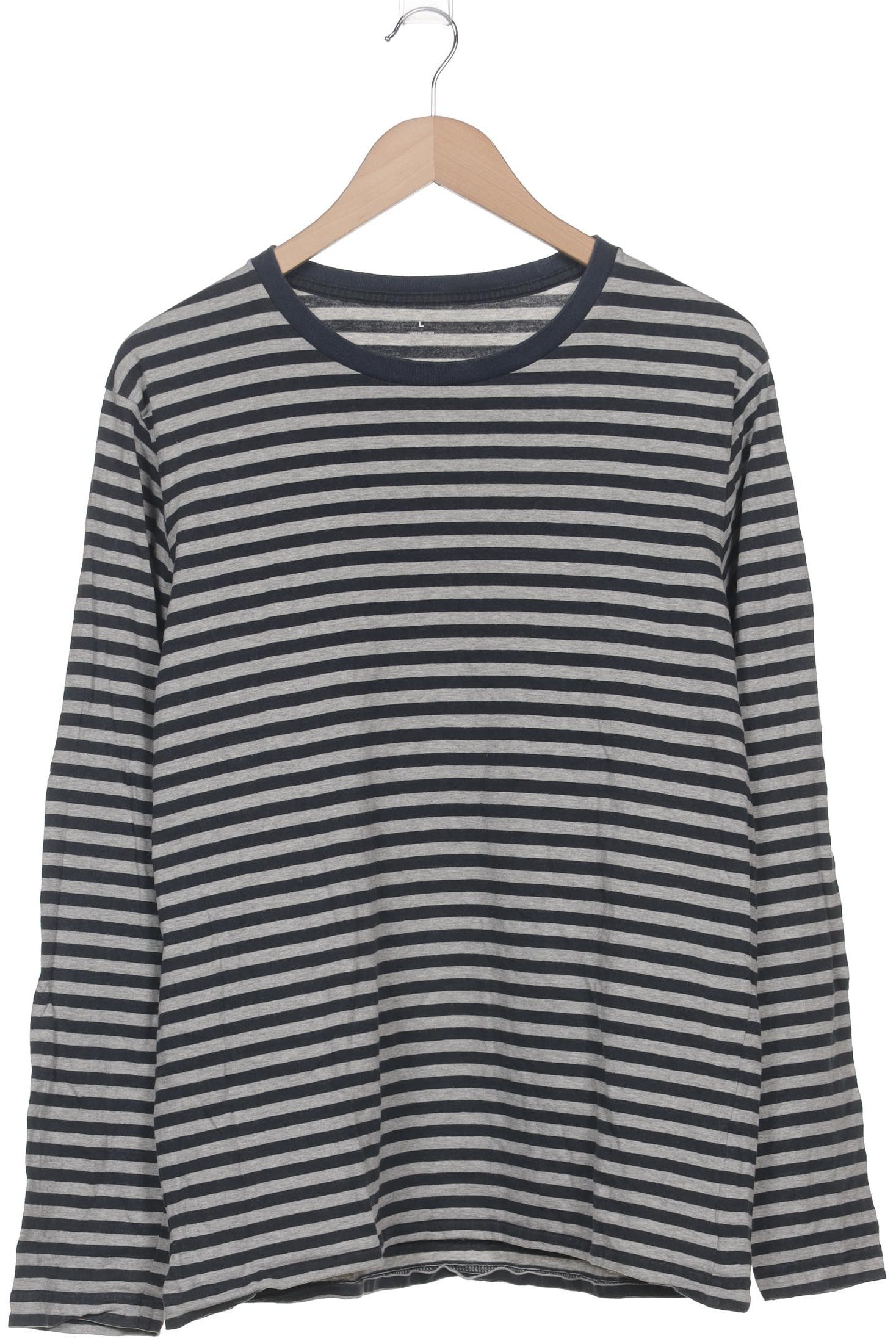 

Muji Herren Langarmshirt, grau, Gr. 52