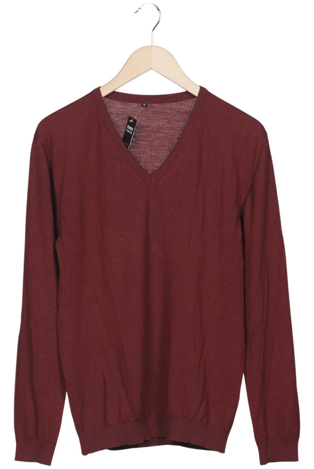 

Muji Herren Pullover, bordeaux, Gr. 48