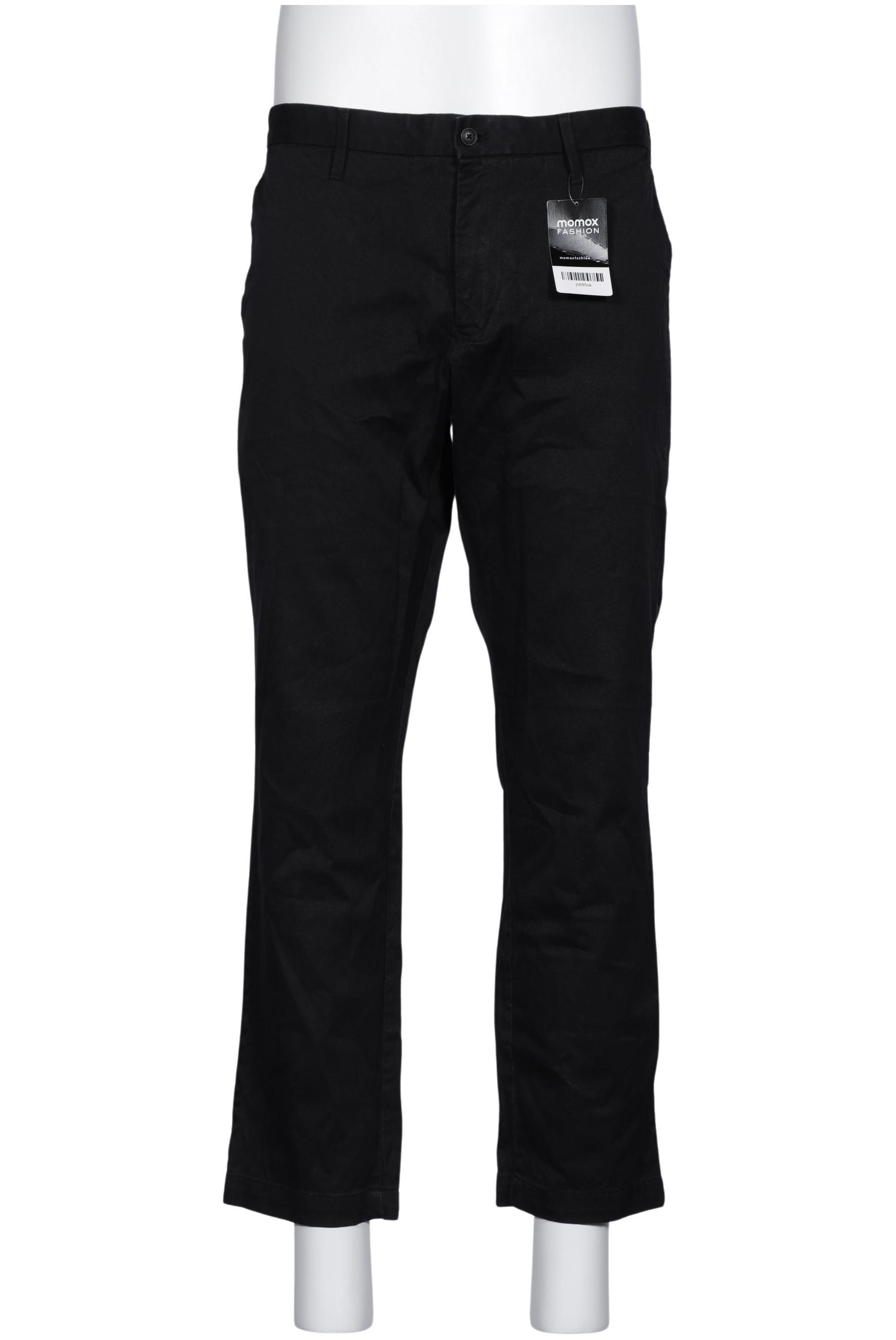 

Muji Herren Stoffhose, schwarz, Gr. 0