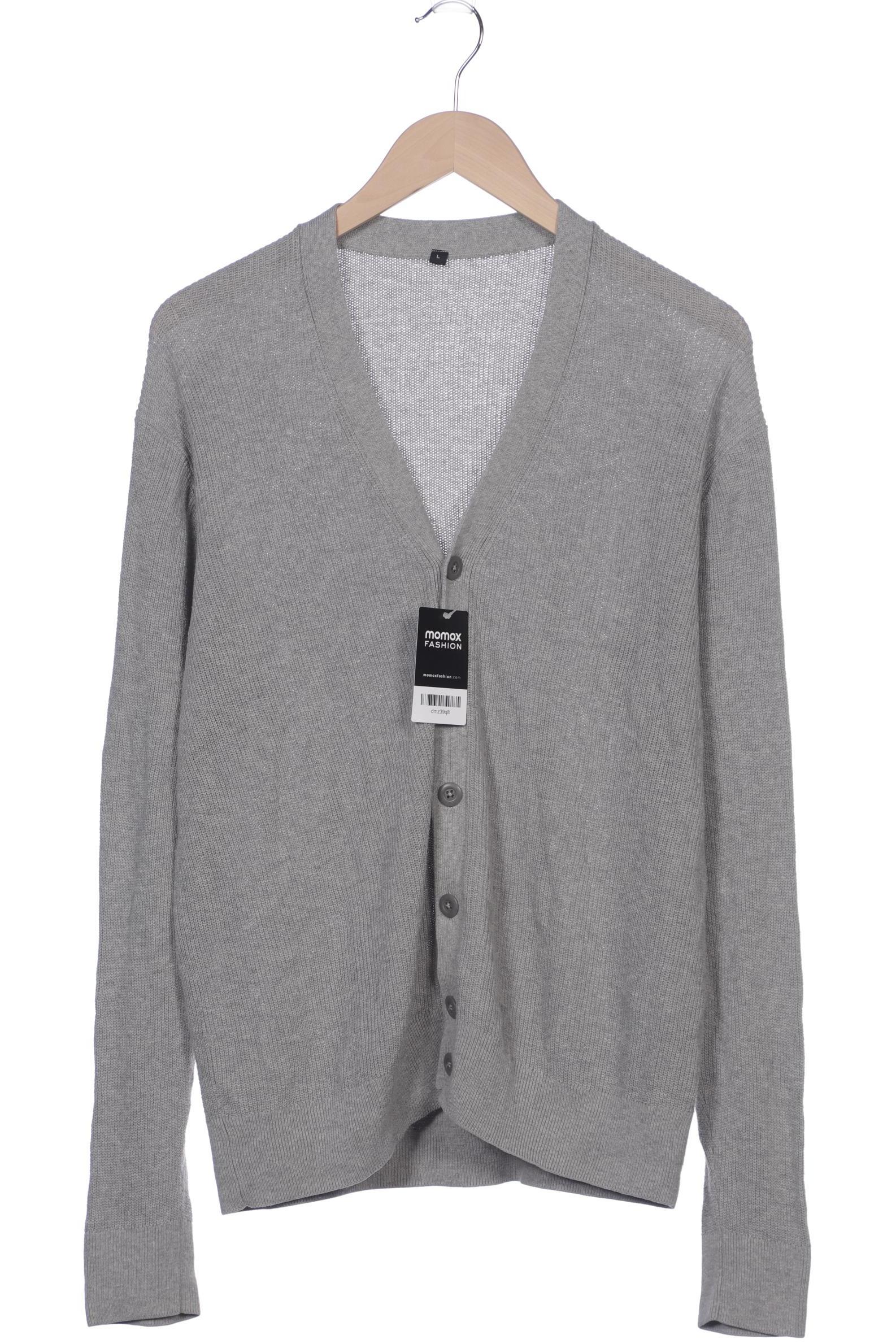 

Muji Herren Strickjacke, grau, Gr. 52