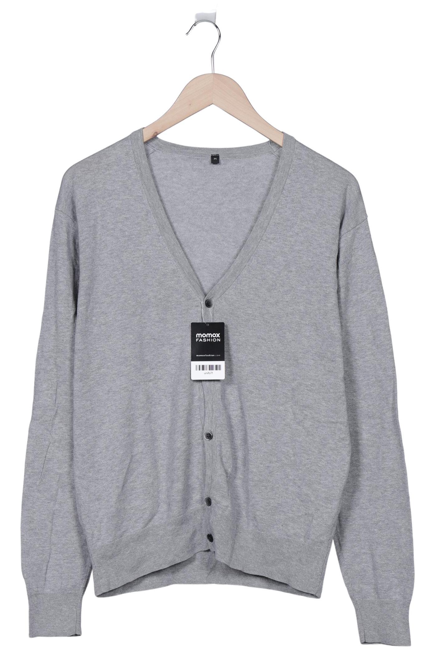 

Muji Herren Strickjacke, grau, Gr. 48