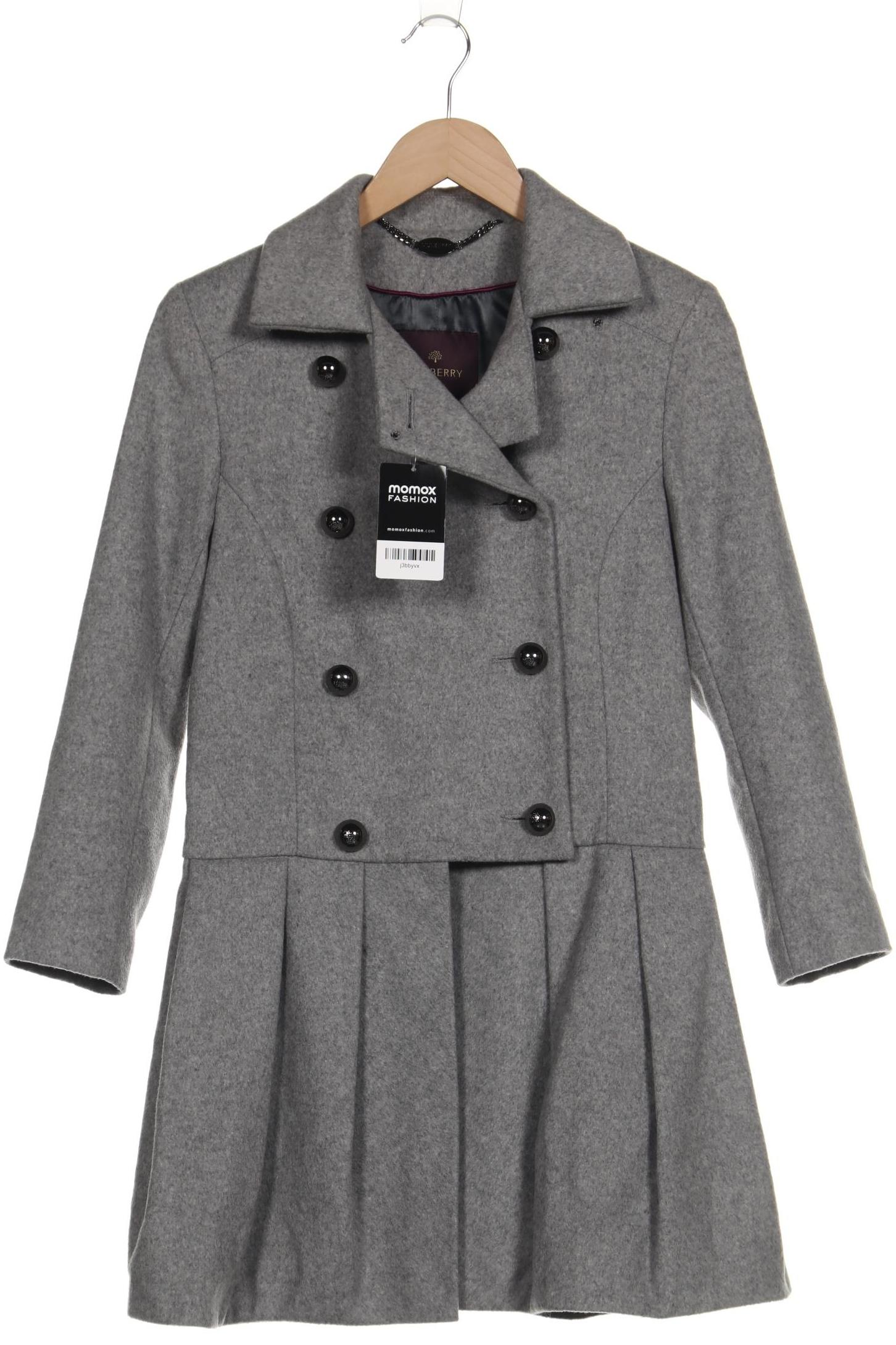 

Mulberry Damen Mantel, grau, Gr. 36