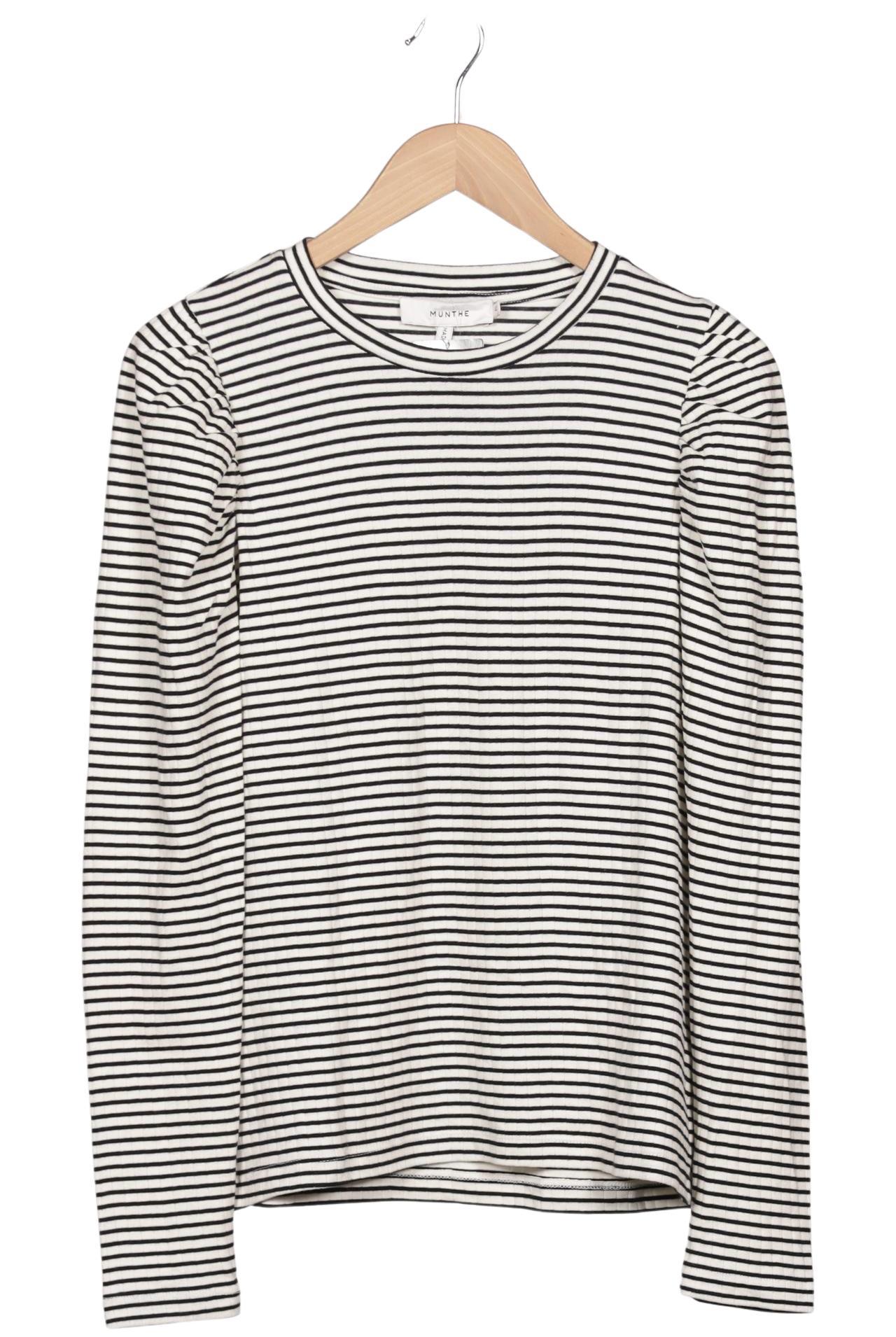 

Munthe Damen Langarmshirt, weiß, Gr. 40