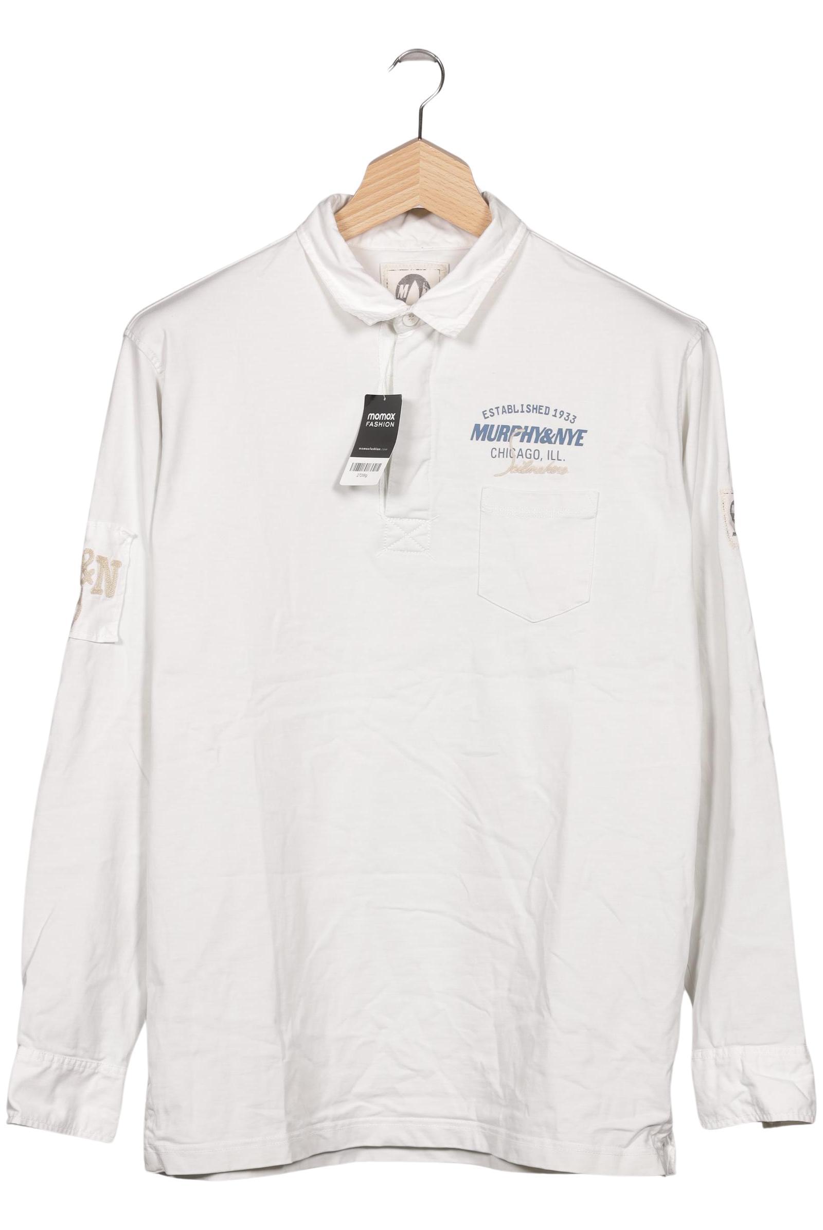 

Murphy&Nye Herren Langarmshirt, weiß, Gr. 58