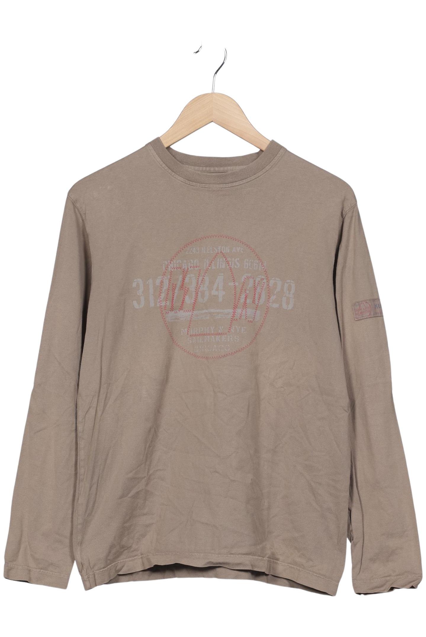 Thumbnail - Murphy&amp;Nye Herren Langarmshirt, beige, Gr. 48