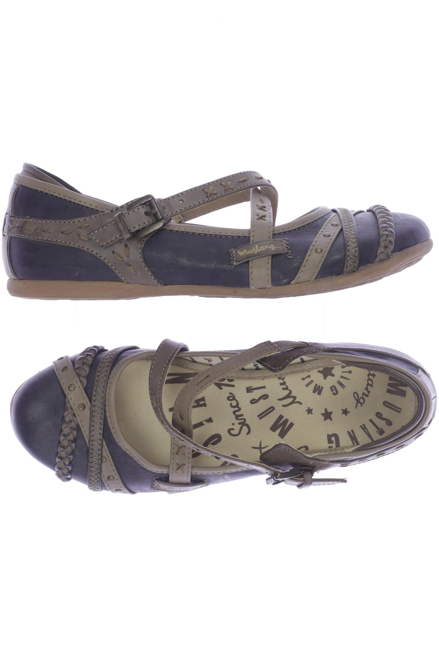 

Mustang Damen Ballerinas, marineblau, Gr. 37