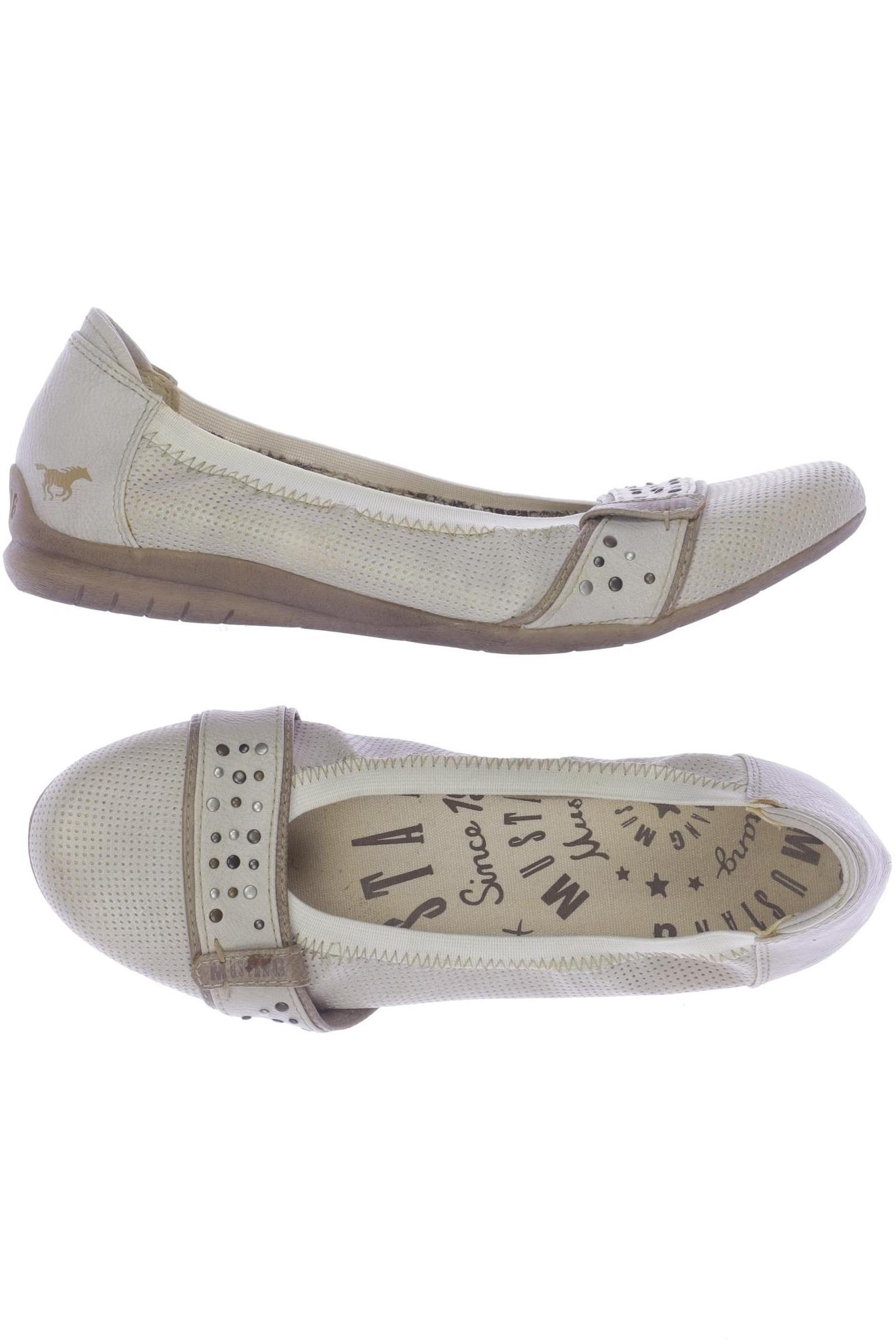 

Mustang Damen Ballerinas, beige, Gr. 39