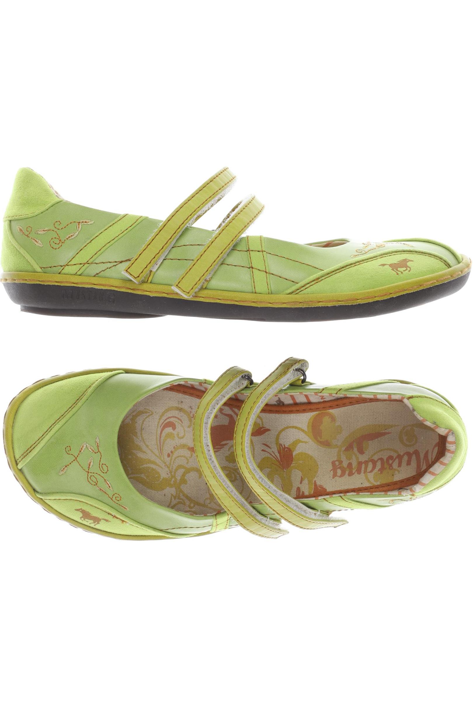 

MUSTANG Damen Ballerinas, grün