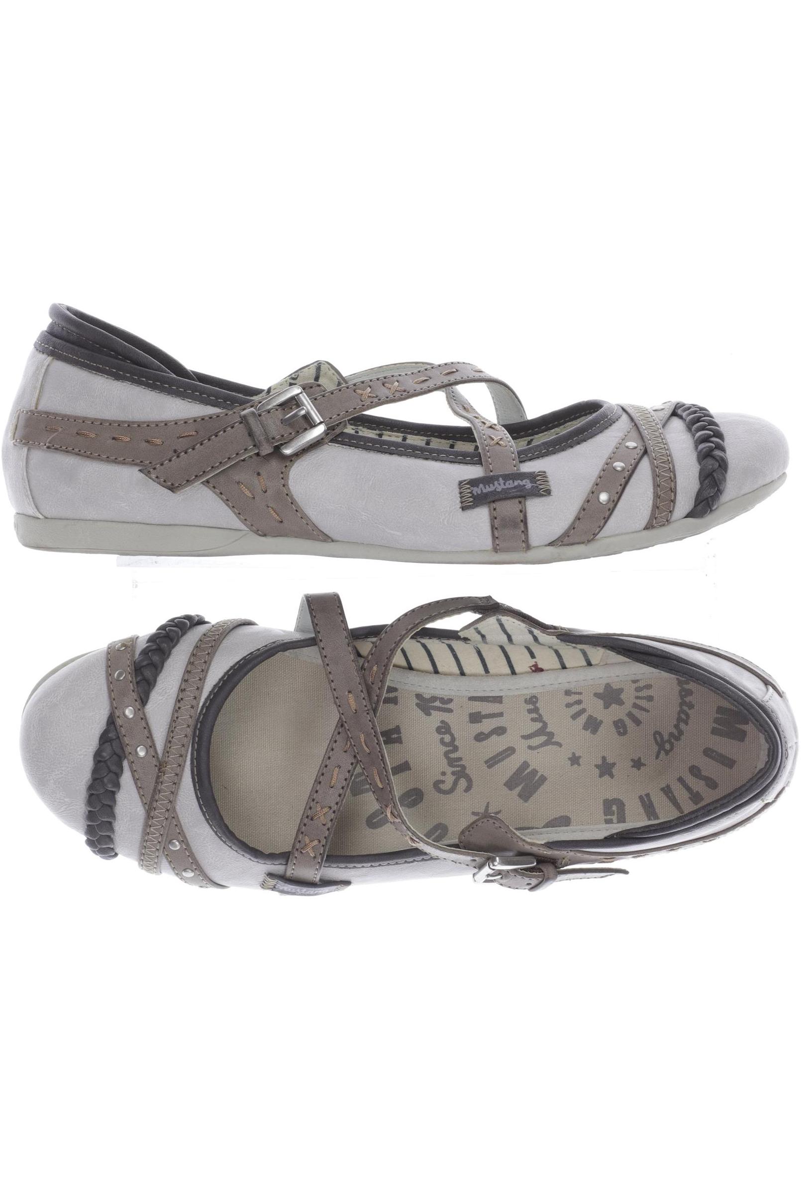 

Mustang Damen Ballerinas, grau, Gr. 40