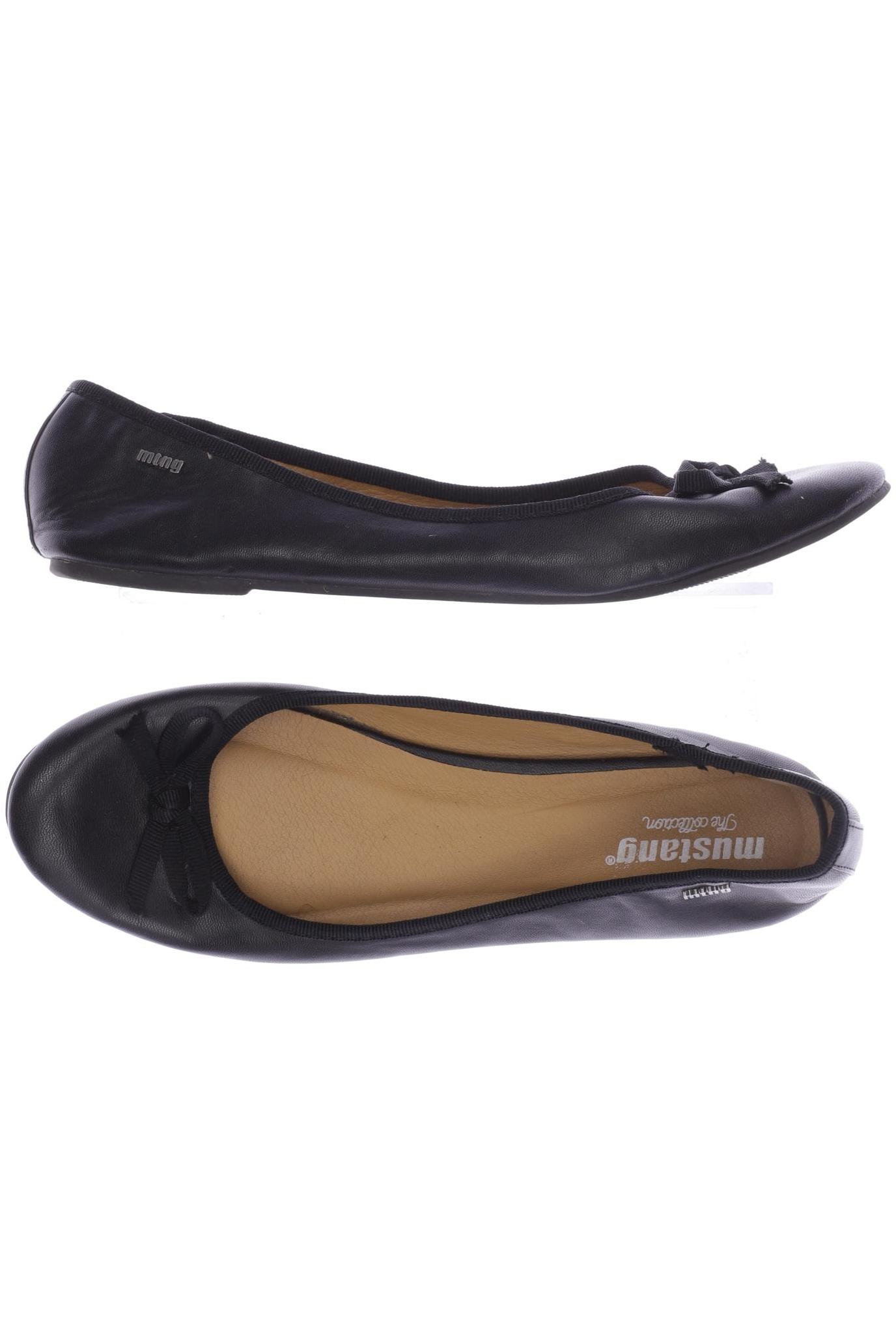 

MUSTANG Damen Ballerinas, schwarz