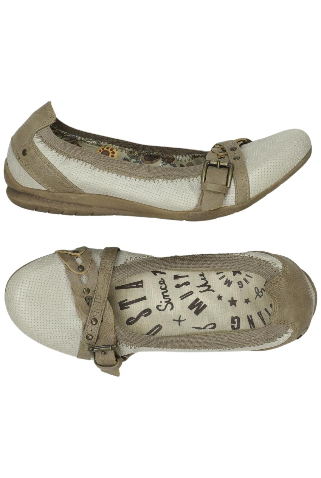 

Mustang Damen Ballerinas, beige, Gr. 37