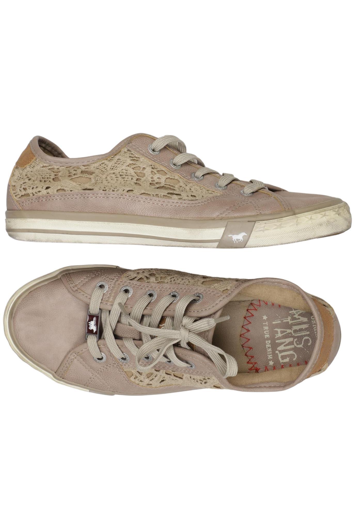 

Mustang Damen Halbschuh, beige, Gr. 39