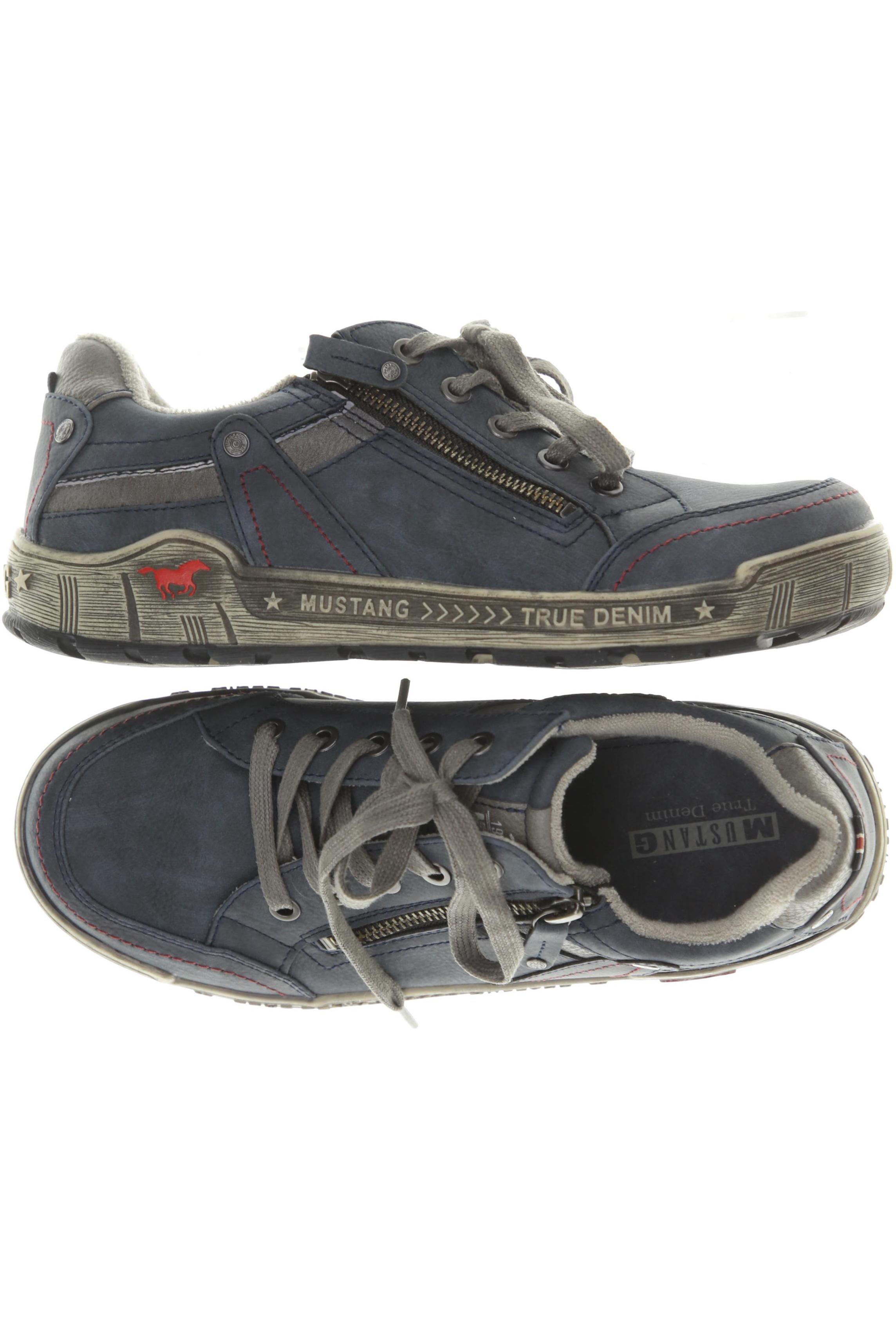 

Mustang Damen Halbschuh, blau, Gr. 39