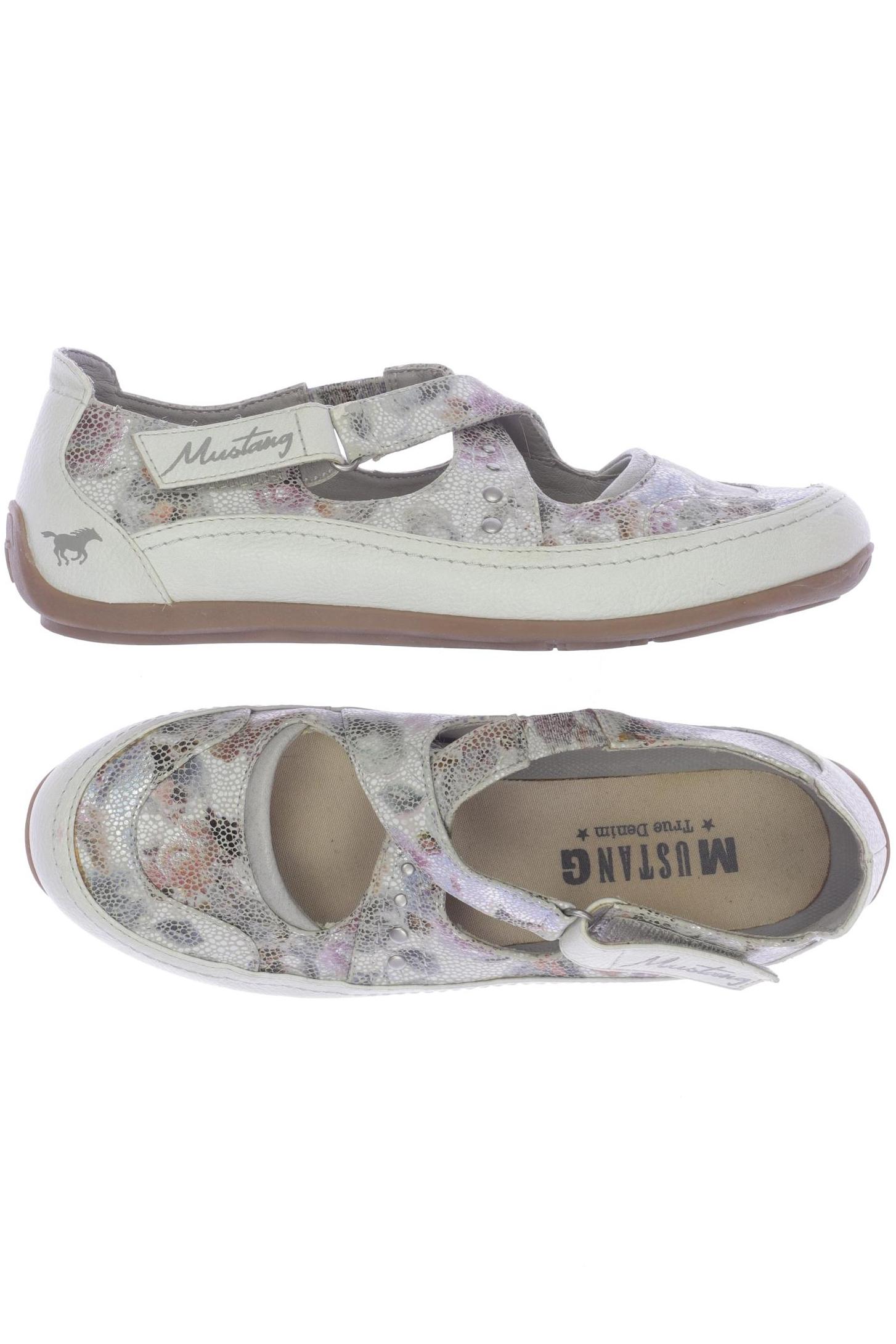 

Mustang Damen Halbschuh, beige, Gr. 39