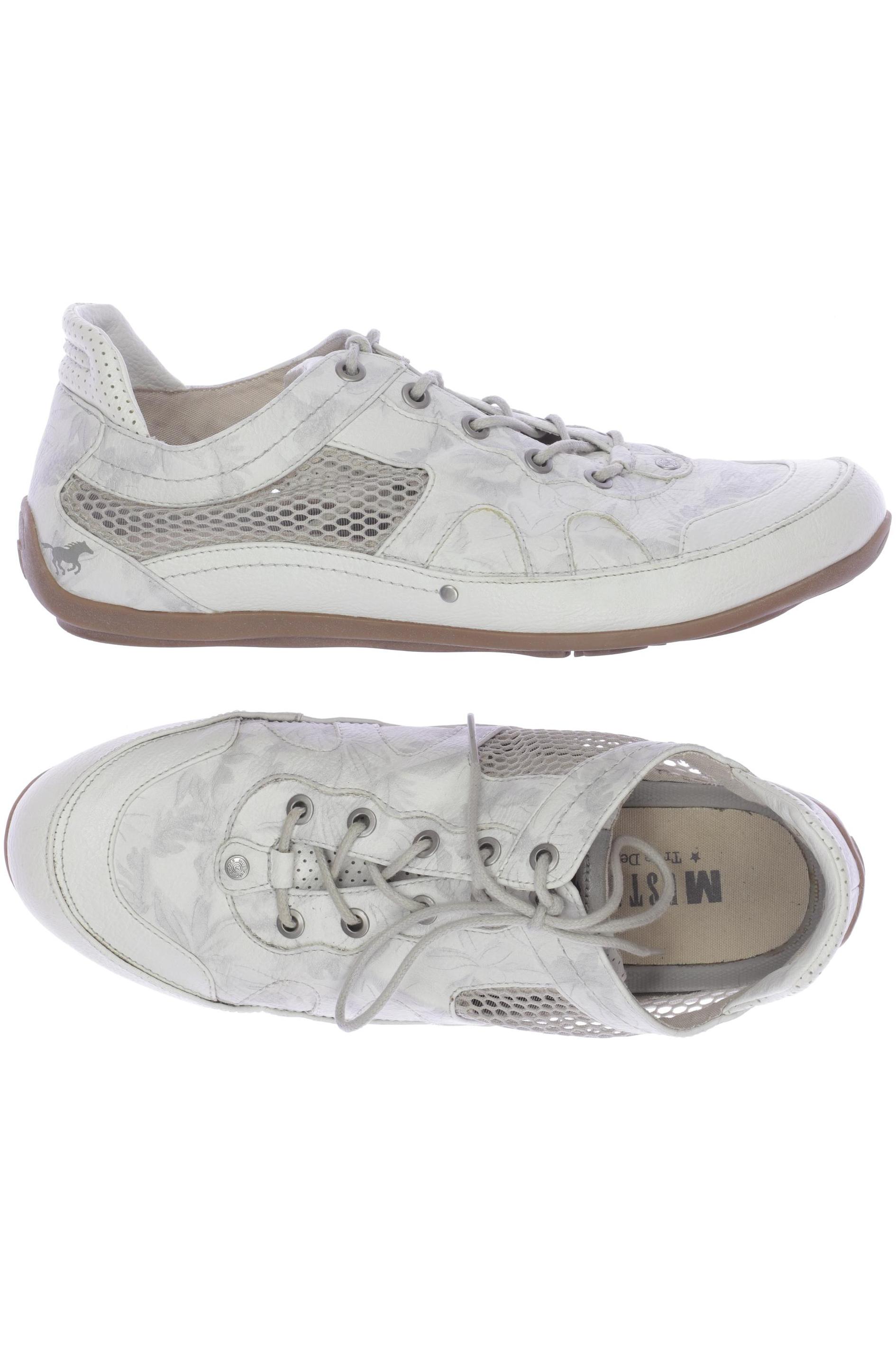 

Mustang Damen Halbschuh, weiß, Gr. 42